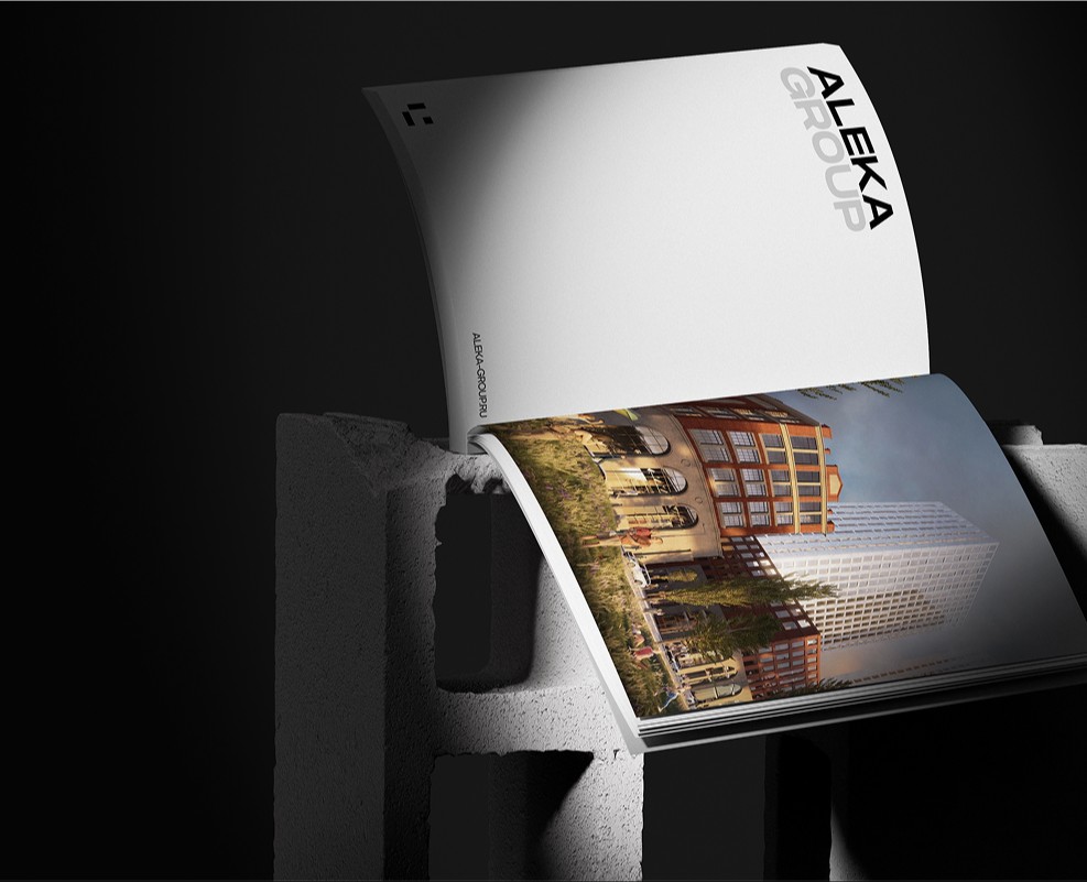 ALEKA GROUP | Branding & Web — Брендинг, Графика на Dprofile