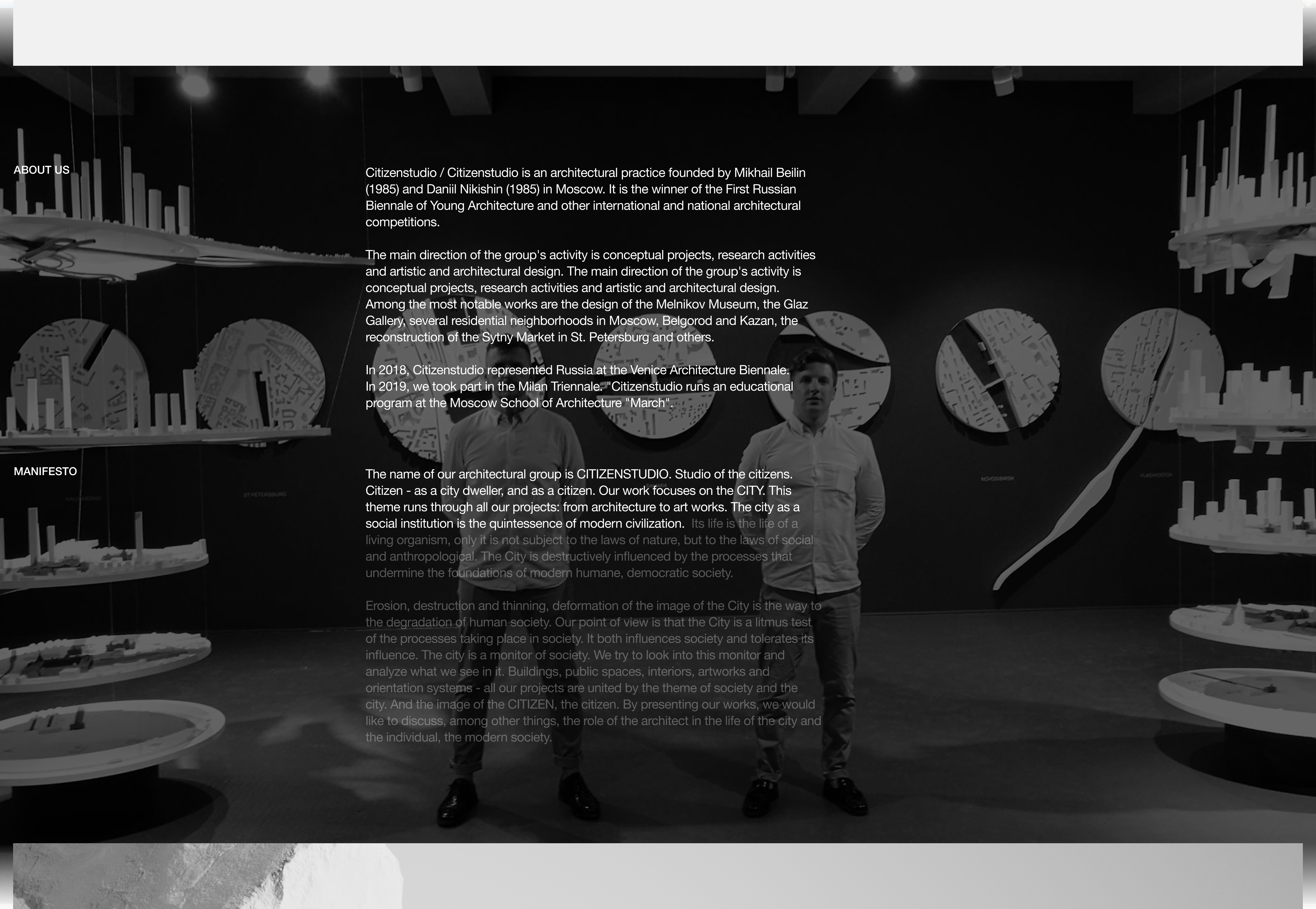 CITIZENSTUDIO | Website — Изображение №7 — Интерфейсы, Анимация на Dprofile