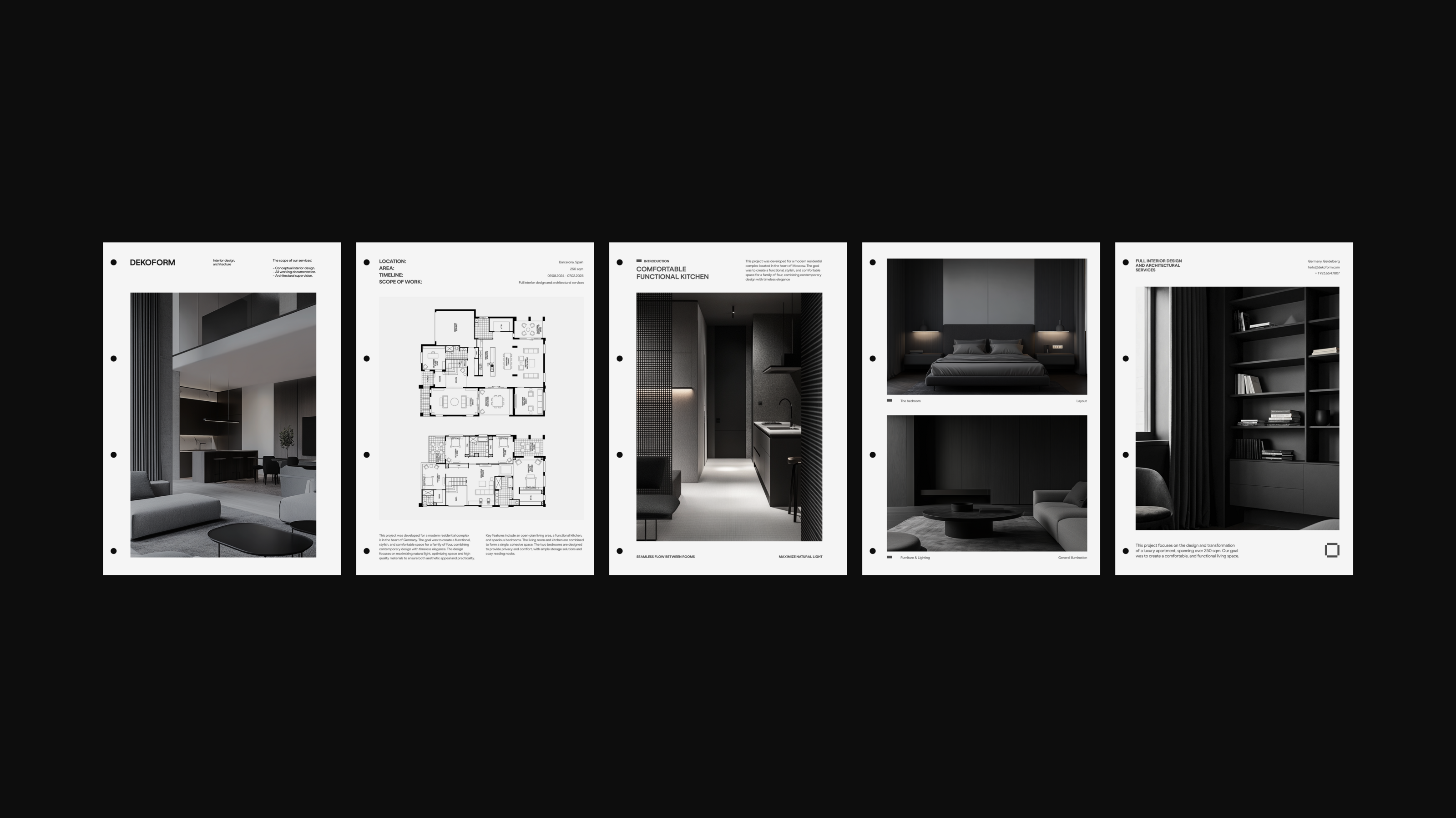 Фирменный стиль для студии дизайна интерьеров и архитектуры — Изображение №9 — Брендинг на Dprofile