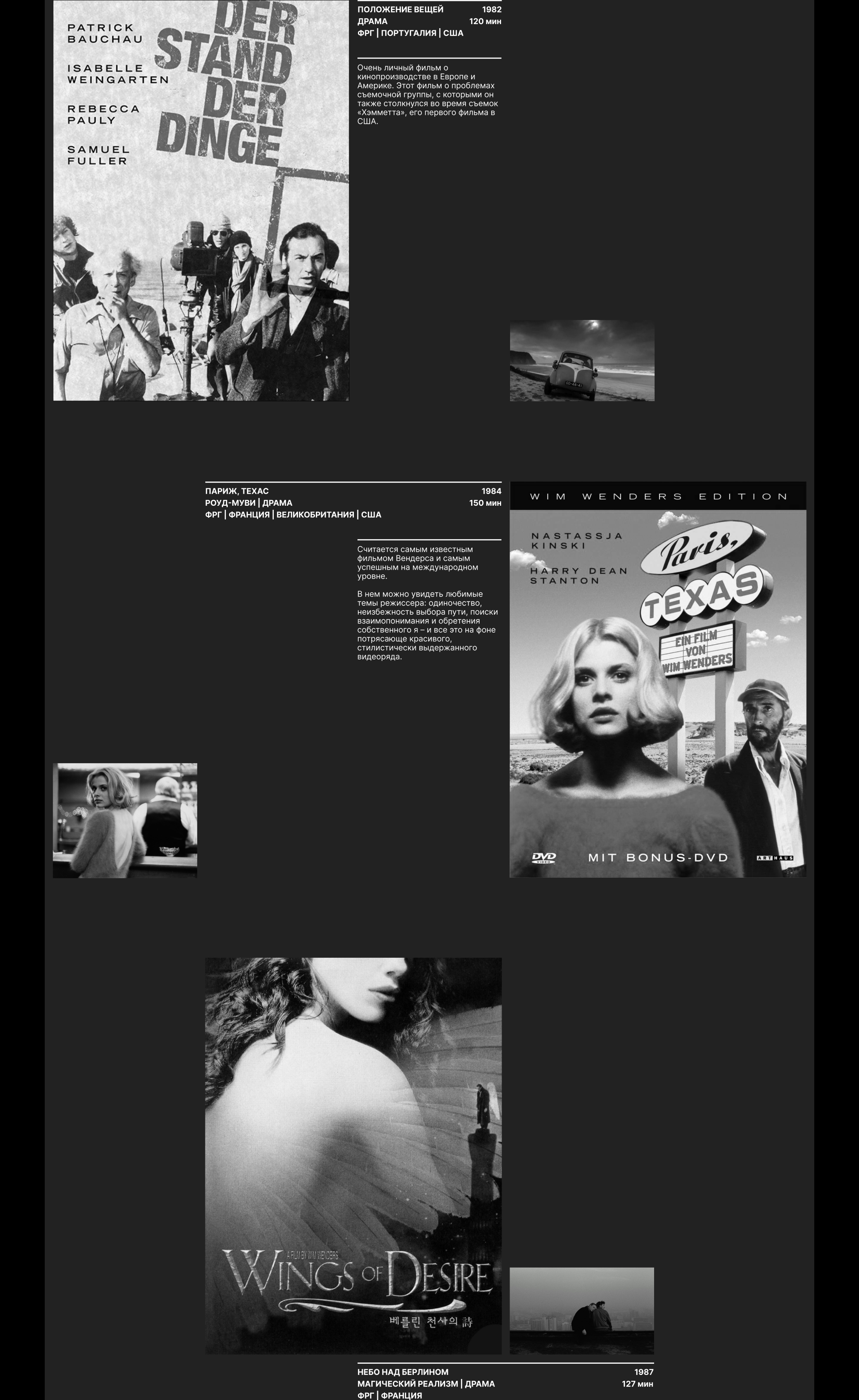 Лонгрид | Wim Wenders — Изображение №9 — Интерфейсы на Dprofile