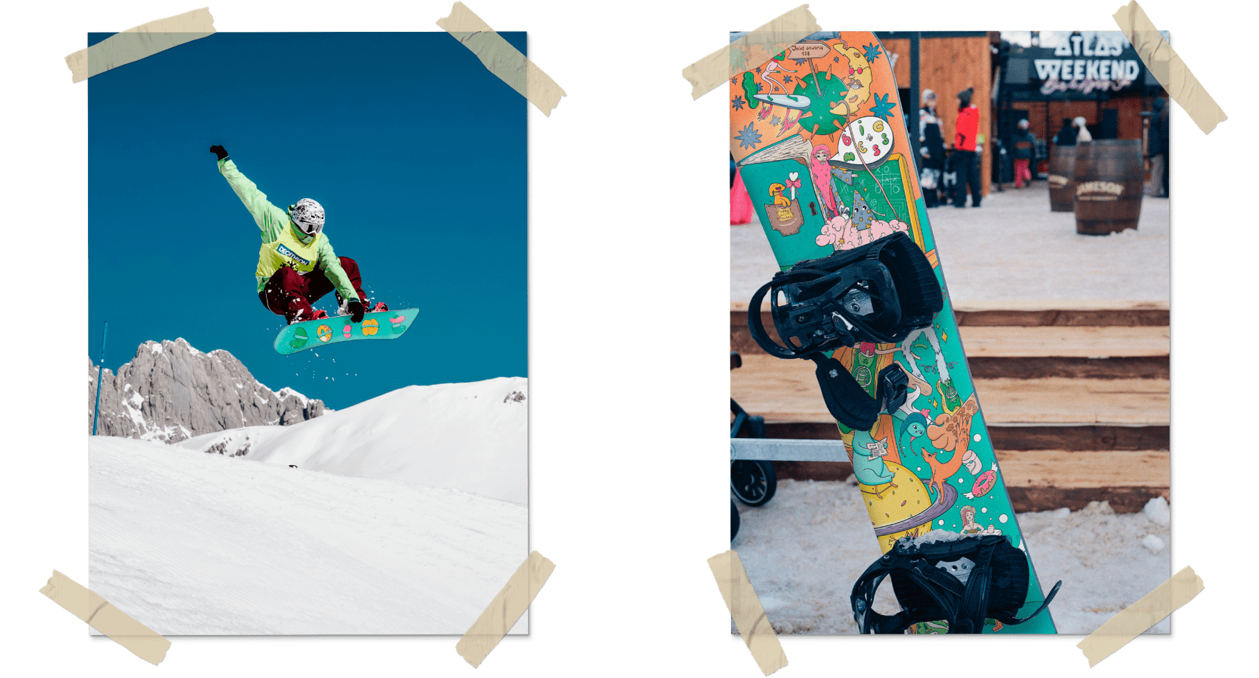 Print-design for teen snowboard JOINT "Big mess" — Изображение №6 — Брендинг, Иллюстрация на Dprofile
