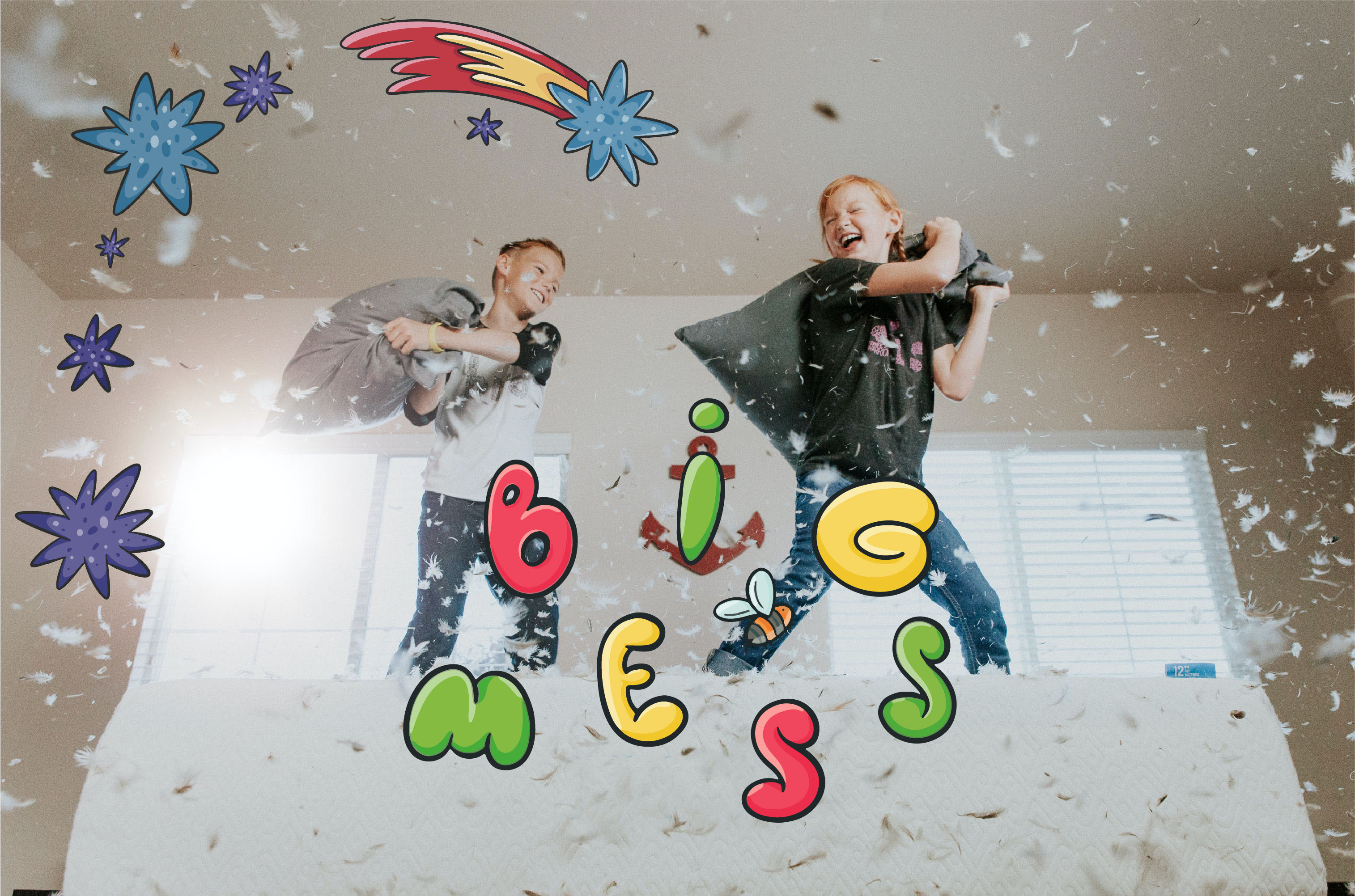 Print-design for teen snowboard JOINT "Big mess" — Изображение №1 — Брендинг, Иллюстрация на Dprofile