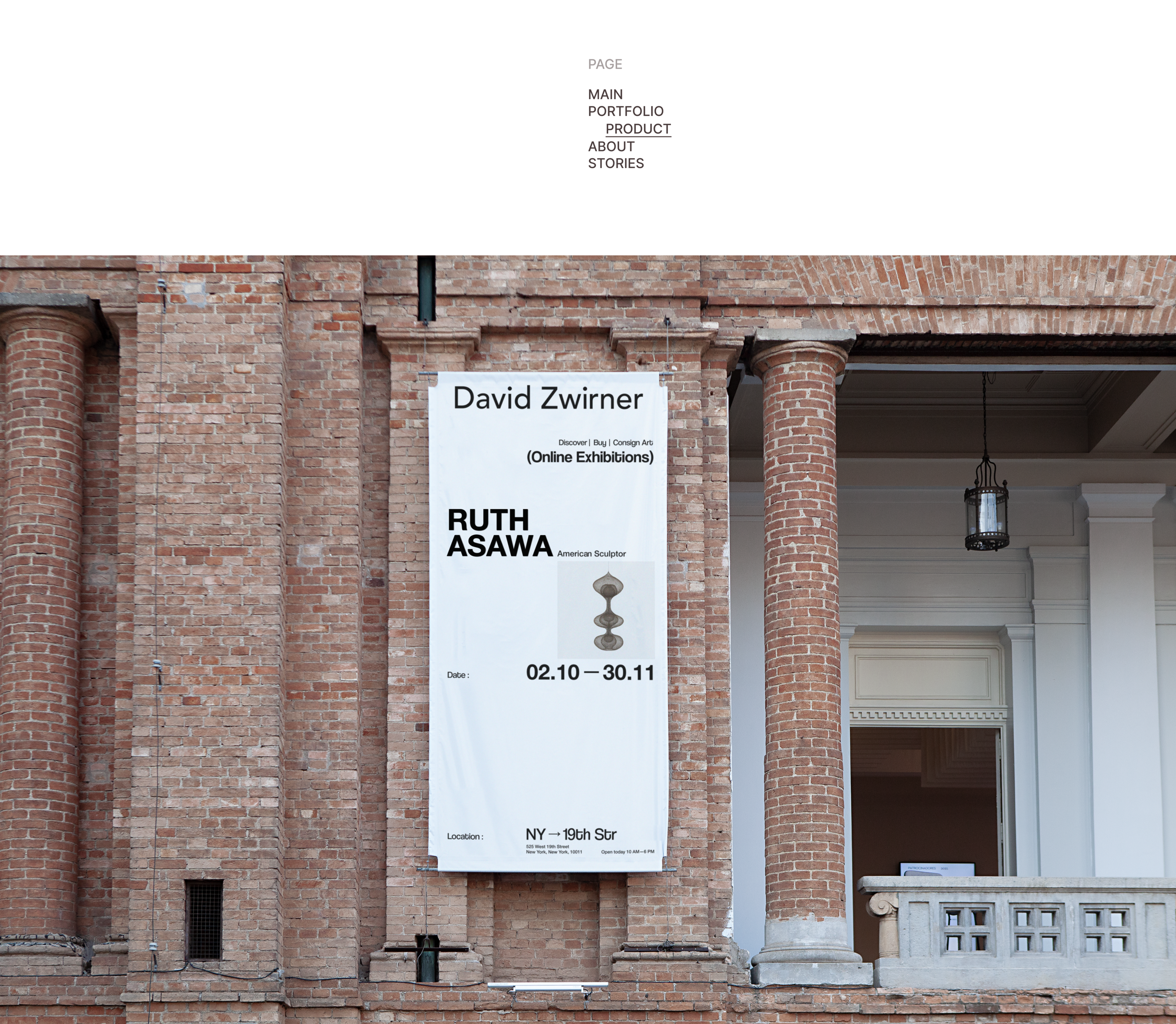 Website for an art gallery — Изображение №10 — Интерфейсы на Dprofile