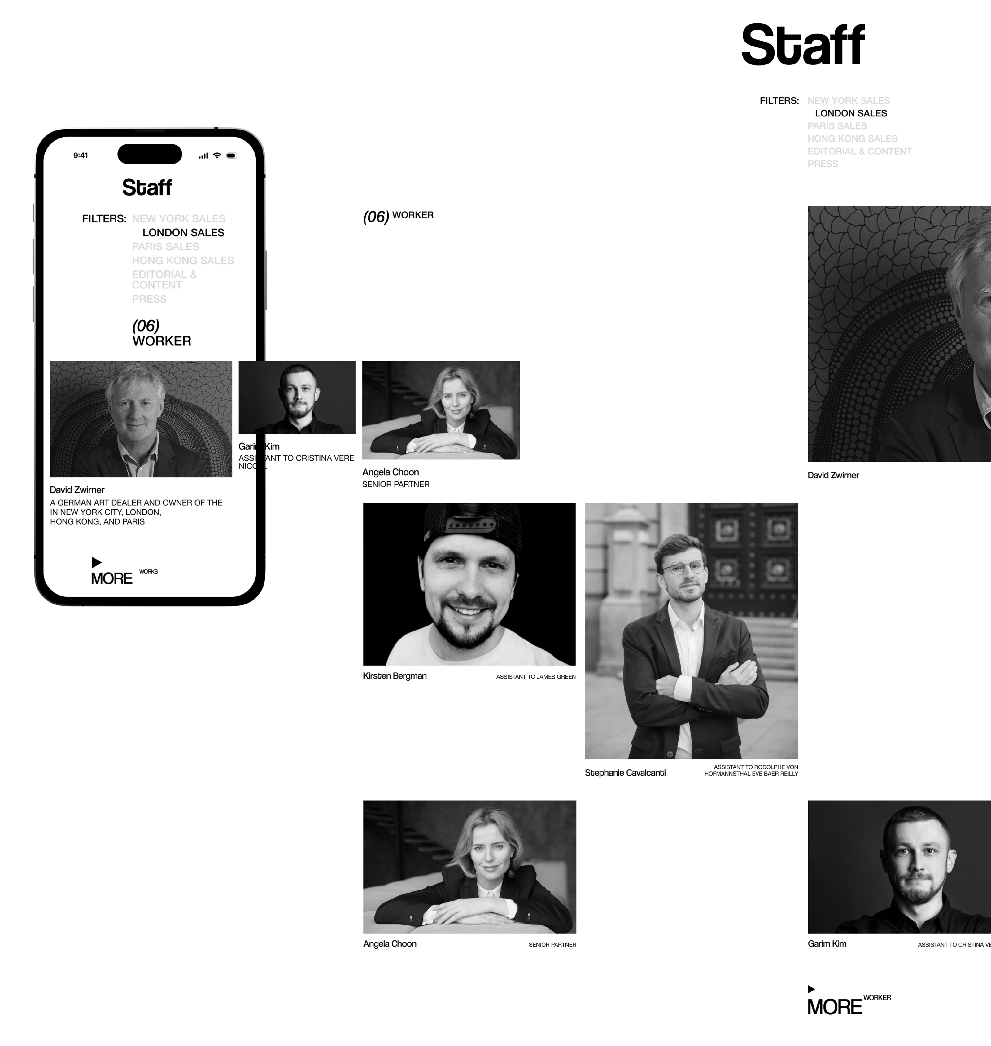Website for an art gallery — Изображение №17 — Интерфейсы на Dprofile