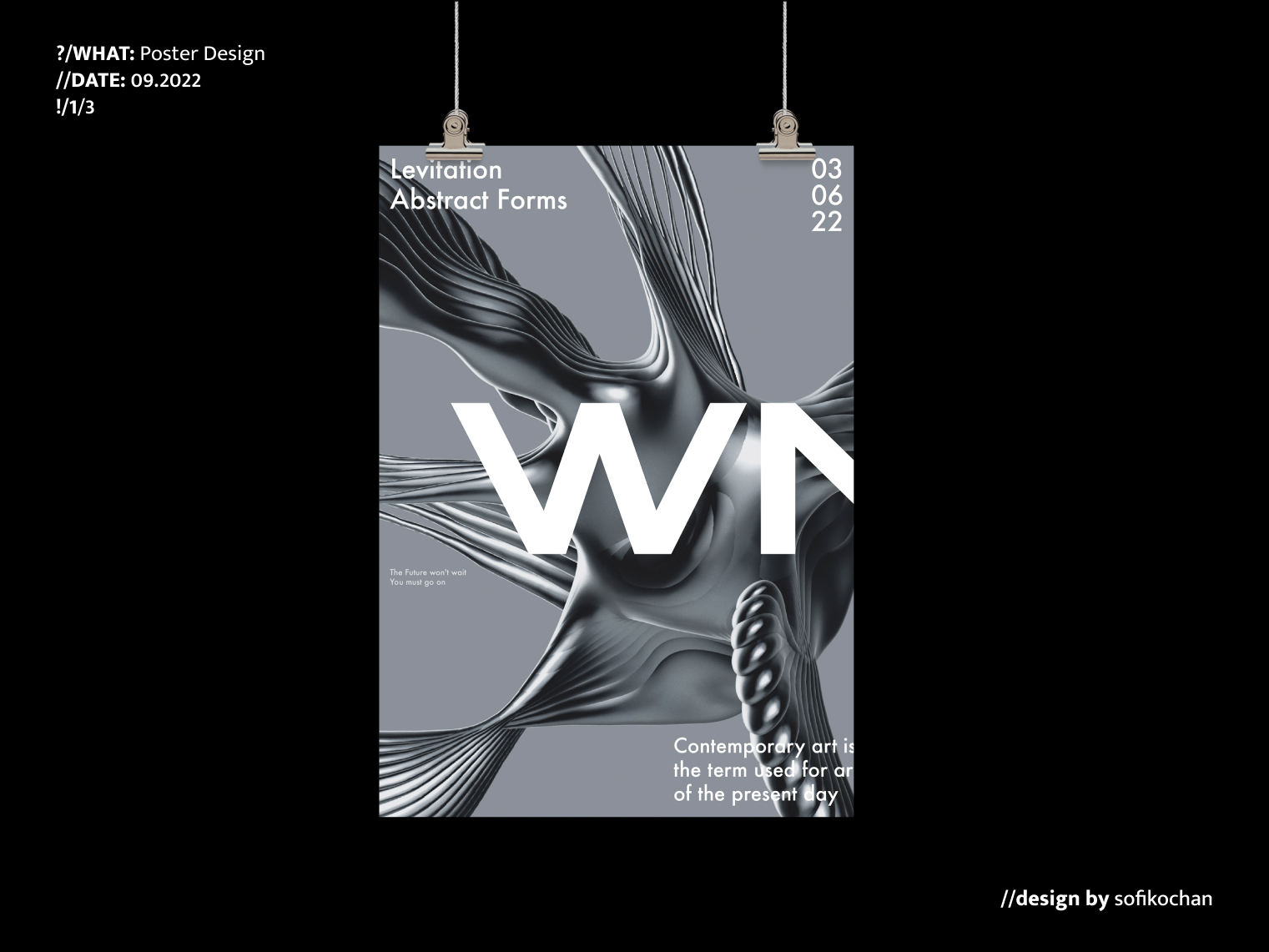 "WN" Posters Design — Изображение №2 — Брендинг, Графика, 3D на Dprofile