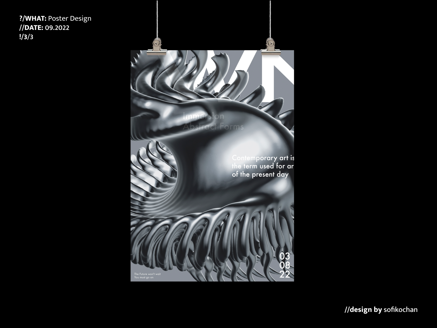 "WN" Posters Design — Изображение №4 — Брендинг, Графика, 3D на Dprofile