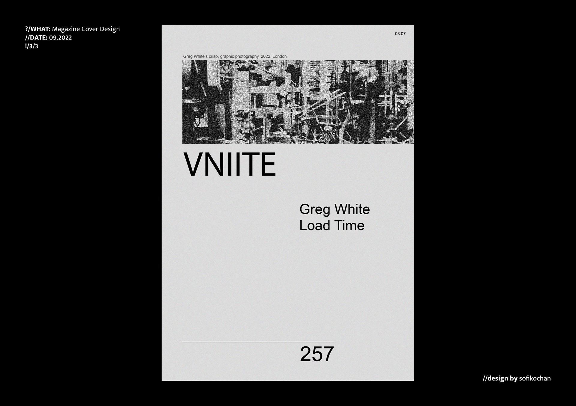 "VNIITE" Magazine Cover Design — Изображение №6 — Брендинг, Графика на Dprofile