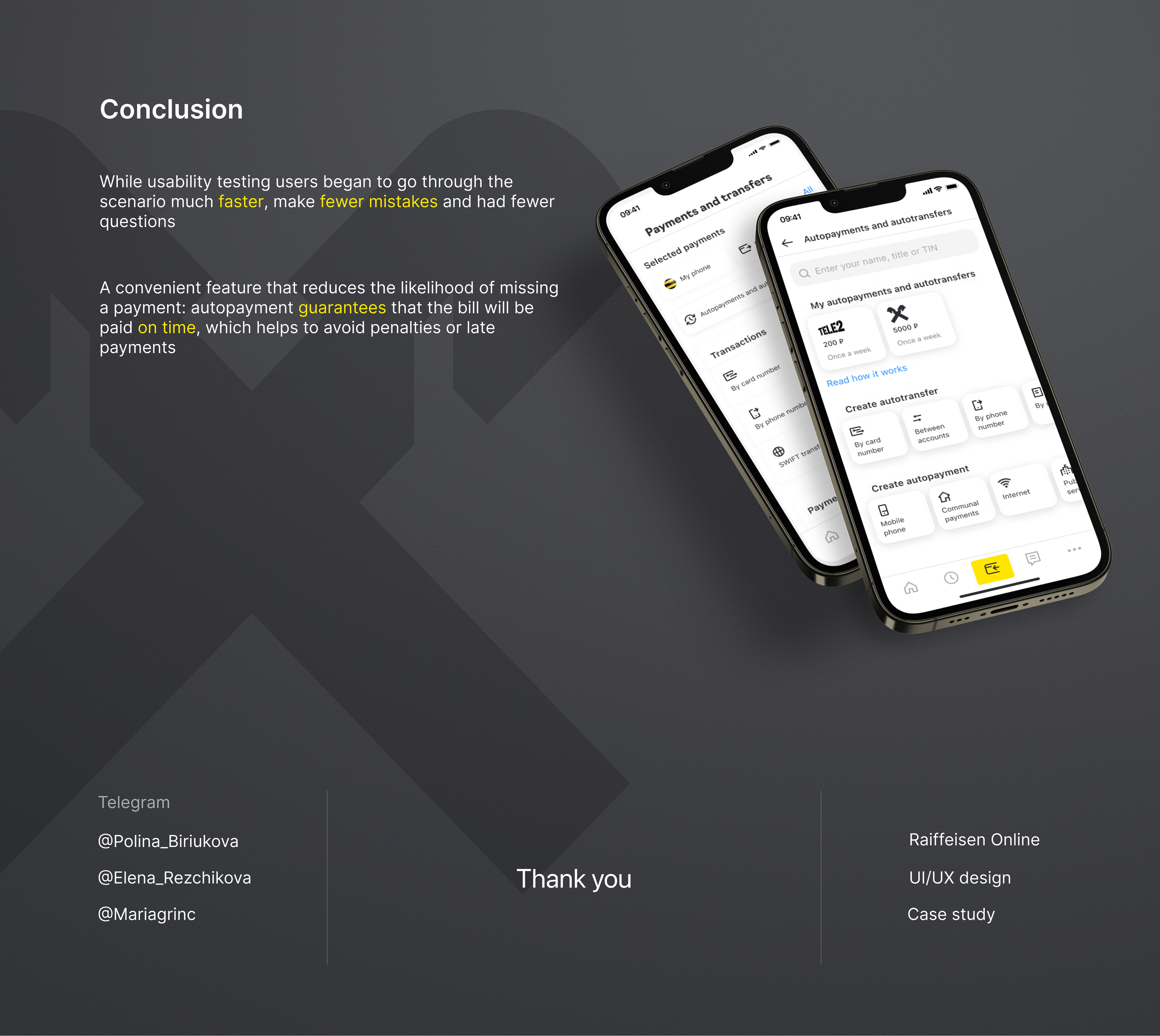 Функция автоплатежей для Raiffeisen mobile app — Изображение №9 — Интерфейсы на Dprofile