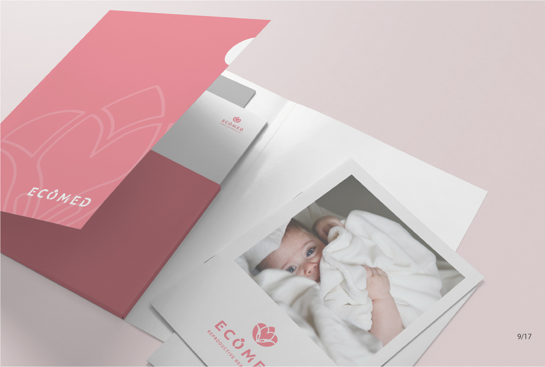 The clinic's corporate identity/Фирменный стиль клиники — Изображение №9 — Брендинг, Графика на Dprofile