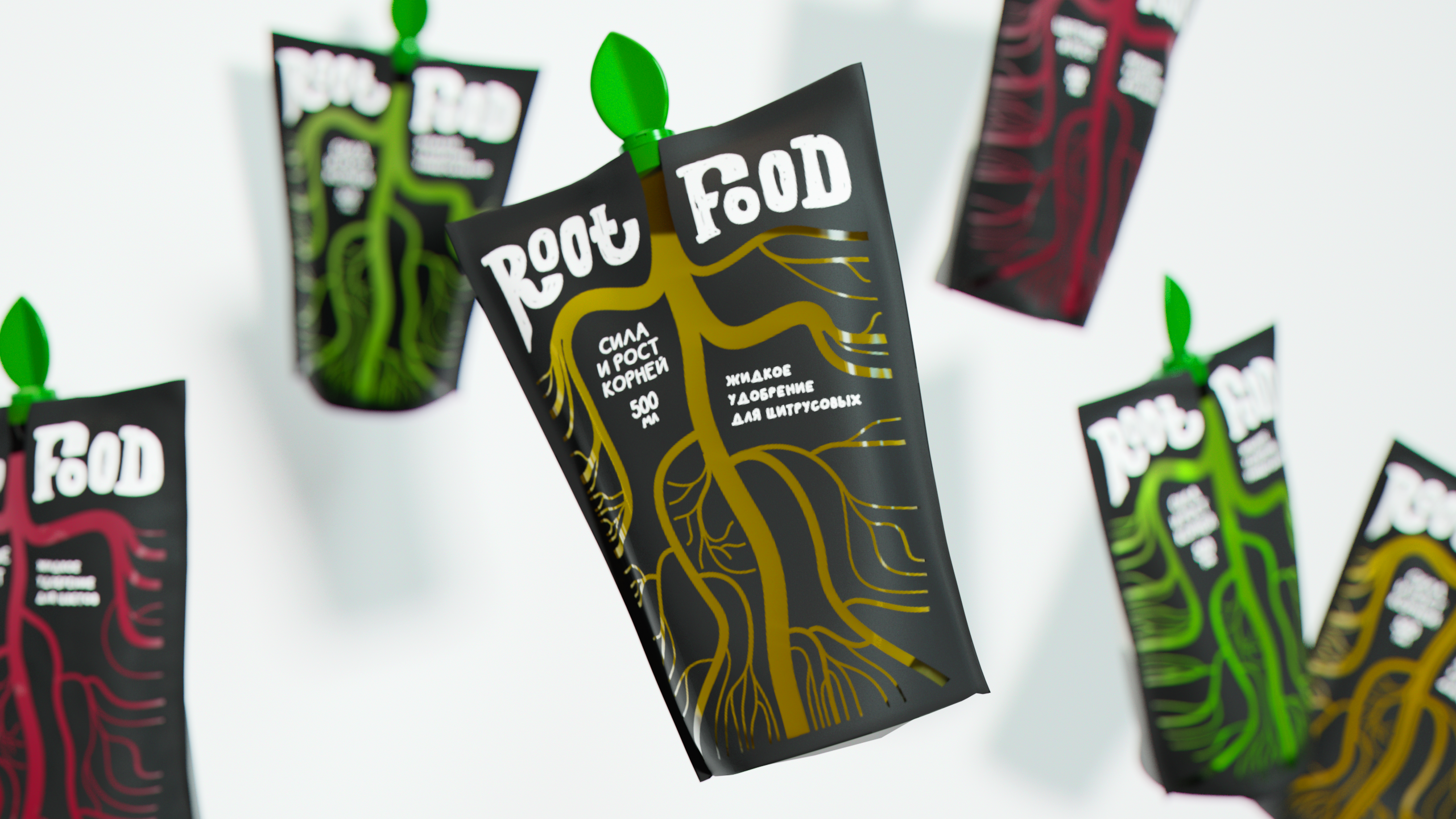 Root Food — Изображение №5 — Брендинг, Графика на Dprofile