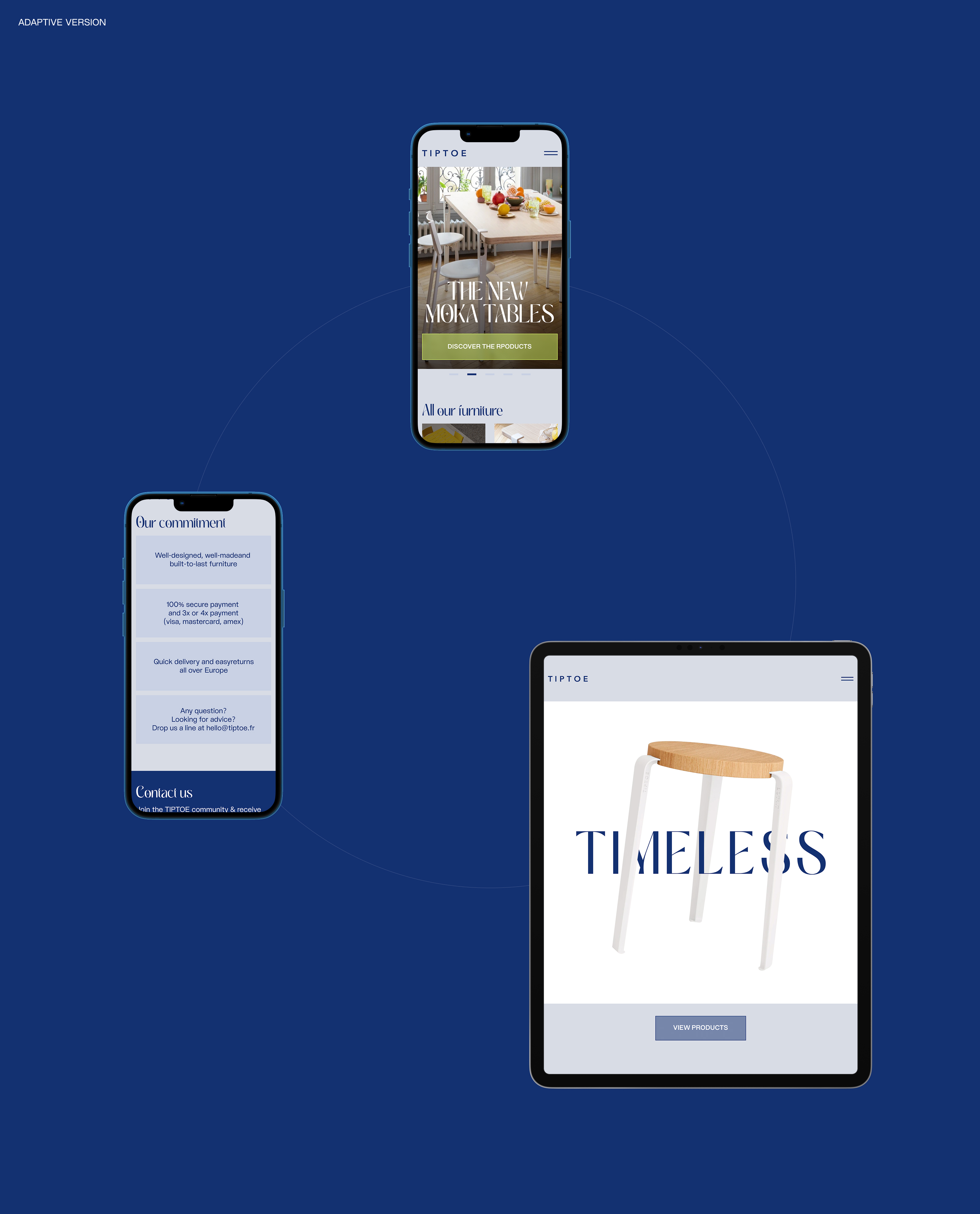 Tiptoe — Изображение №5 — Интерфейсы, Брендинг на Dprofile