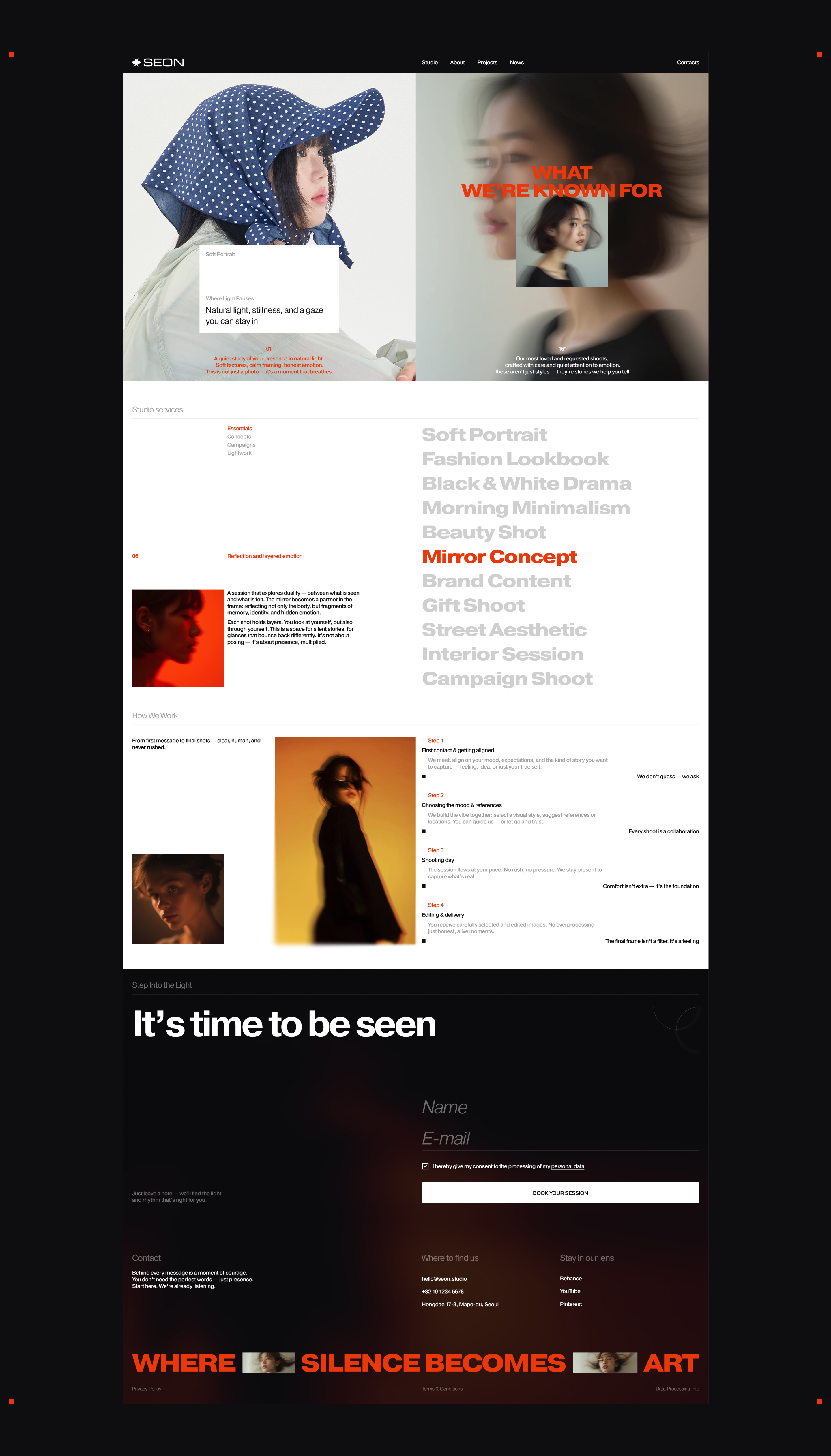 SEON — Digital Silence — Изображение №13 — Интерфейсы, Брендинг на Dprofile