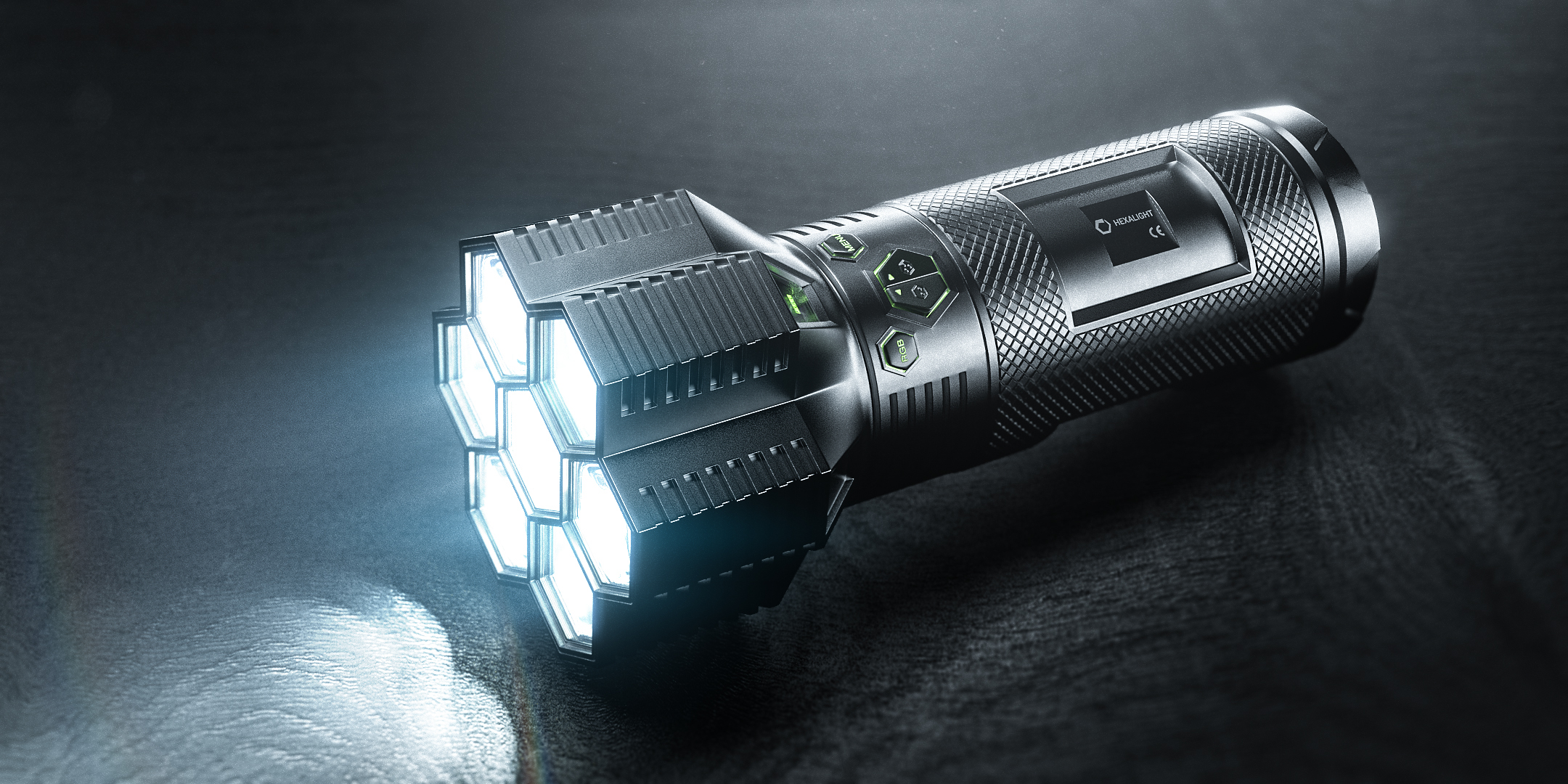 Hexalight Flashlight — Изображение №2 — 3D на Dprofile