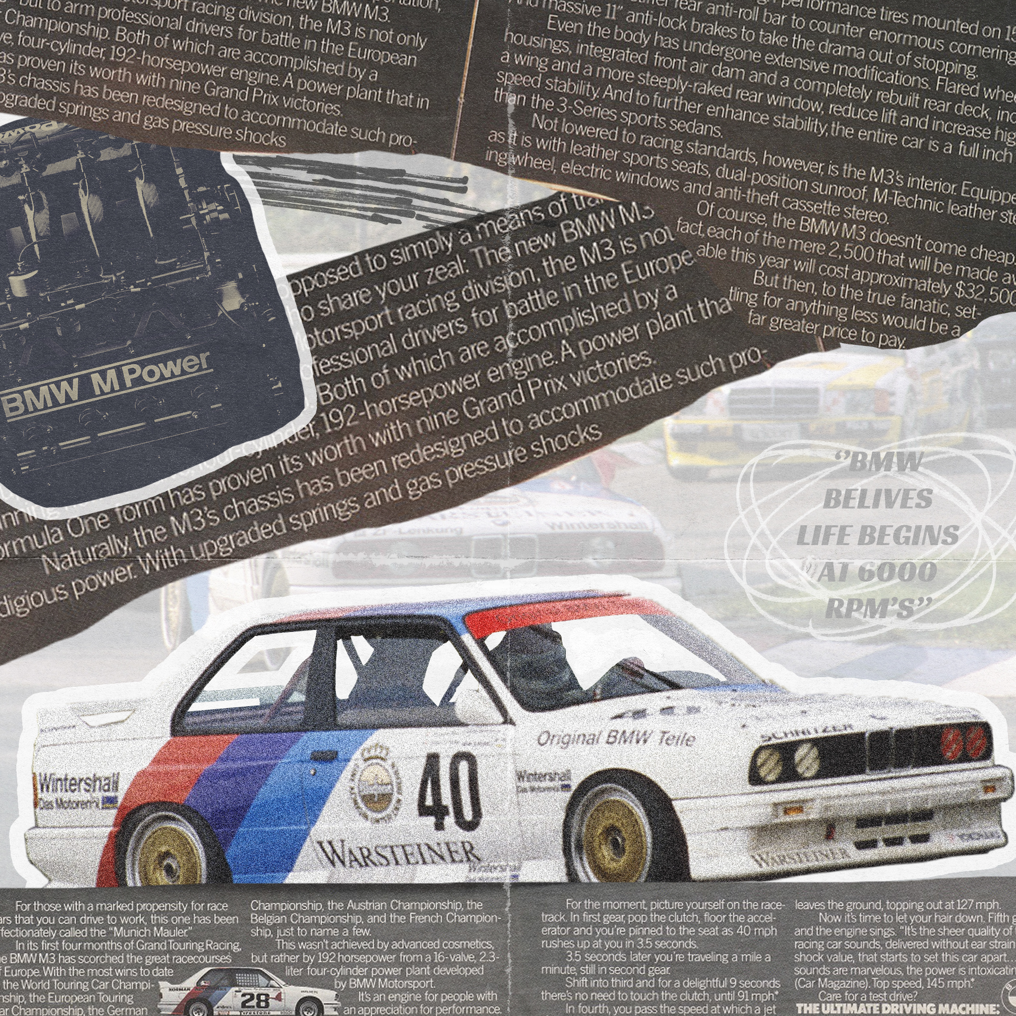 Bmw e30 posters. Legends never die — Изображение №4 — Графика, Маркетинг на Dprofile