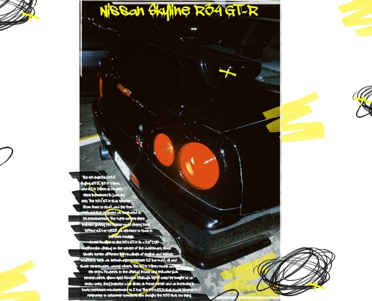 Nissan Skyline R34 GT-R Poster — Графика на Dprofile