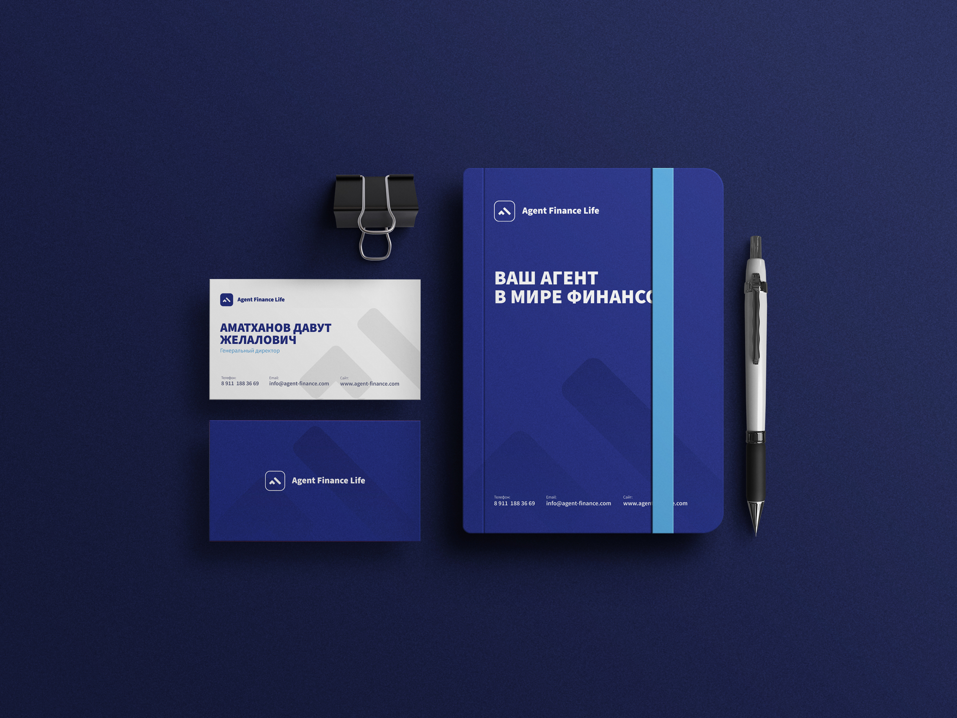 Agent Finance — Изображение №1 — Брендинг на Dprofile