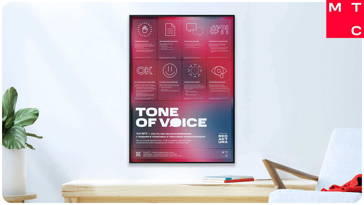 Плакат Tone of Voice — Изображение №1 — Графика на Dprofile