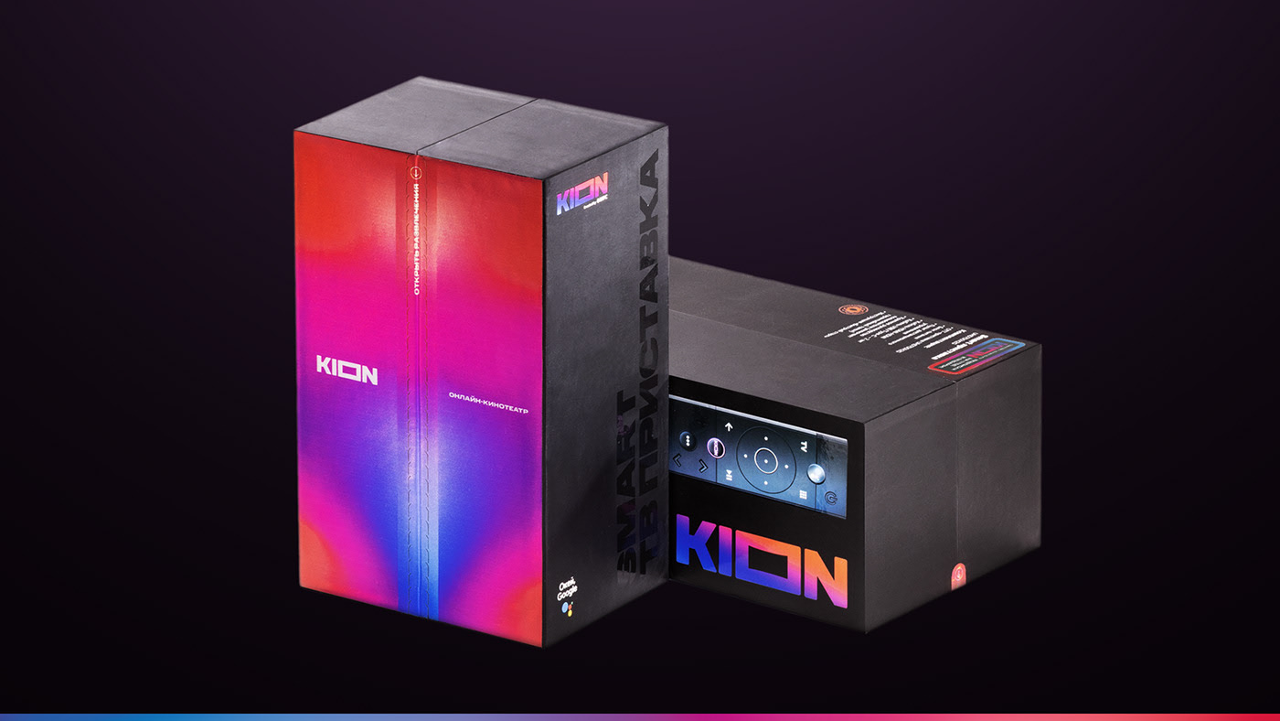 Упаковка SMART TV приставки KION — Изображение №4 — Графика, 3D на Dprofile