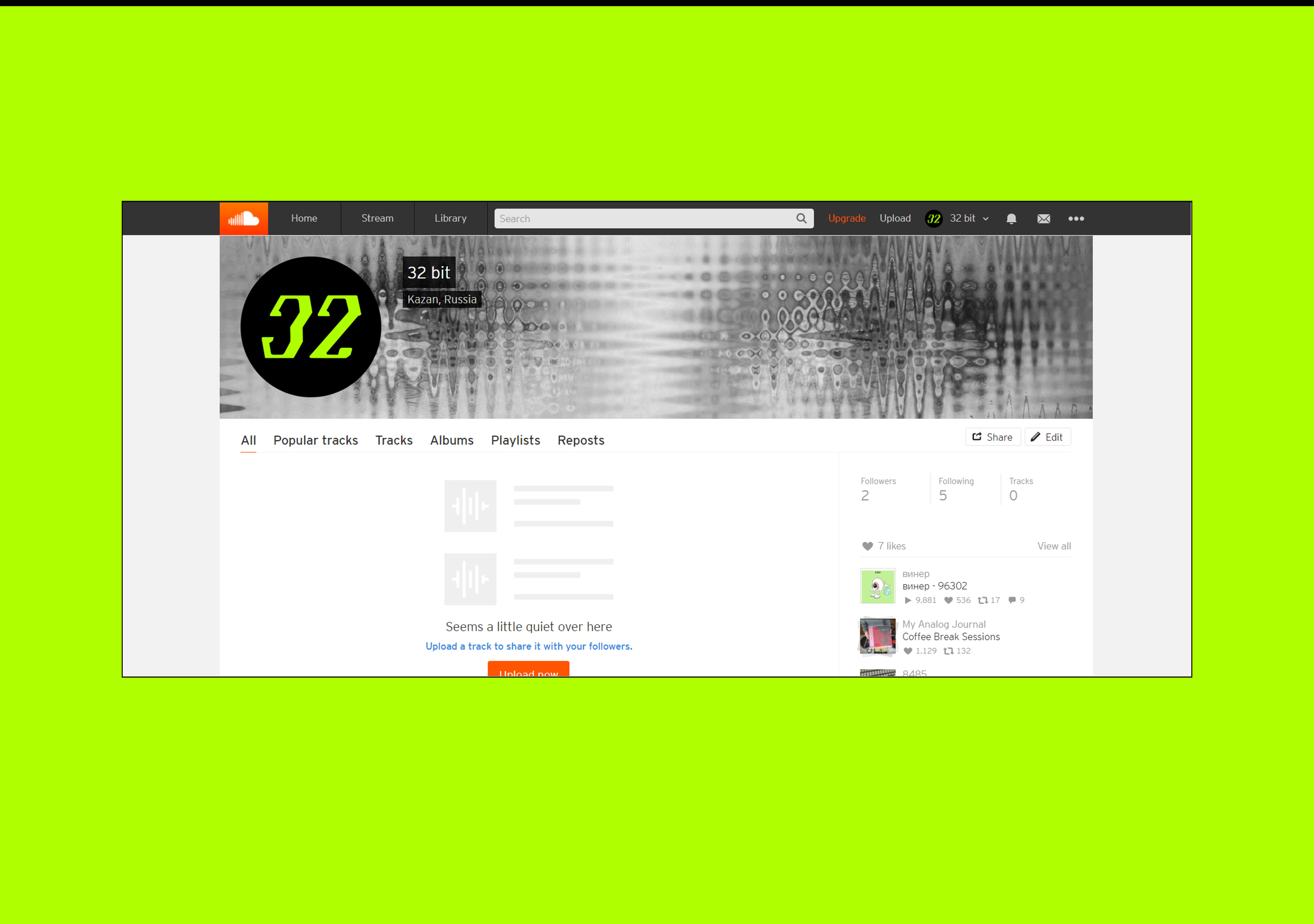 Онлайн-медиа 32 BIT — Изображение №22 — Брендинг на Dprofile