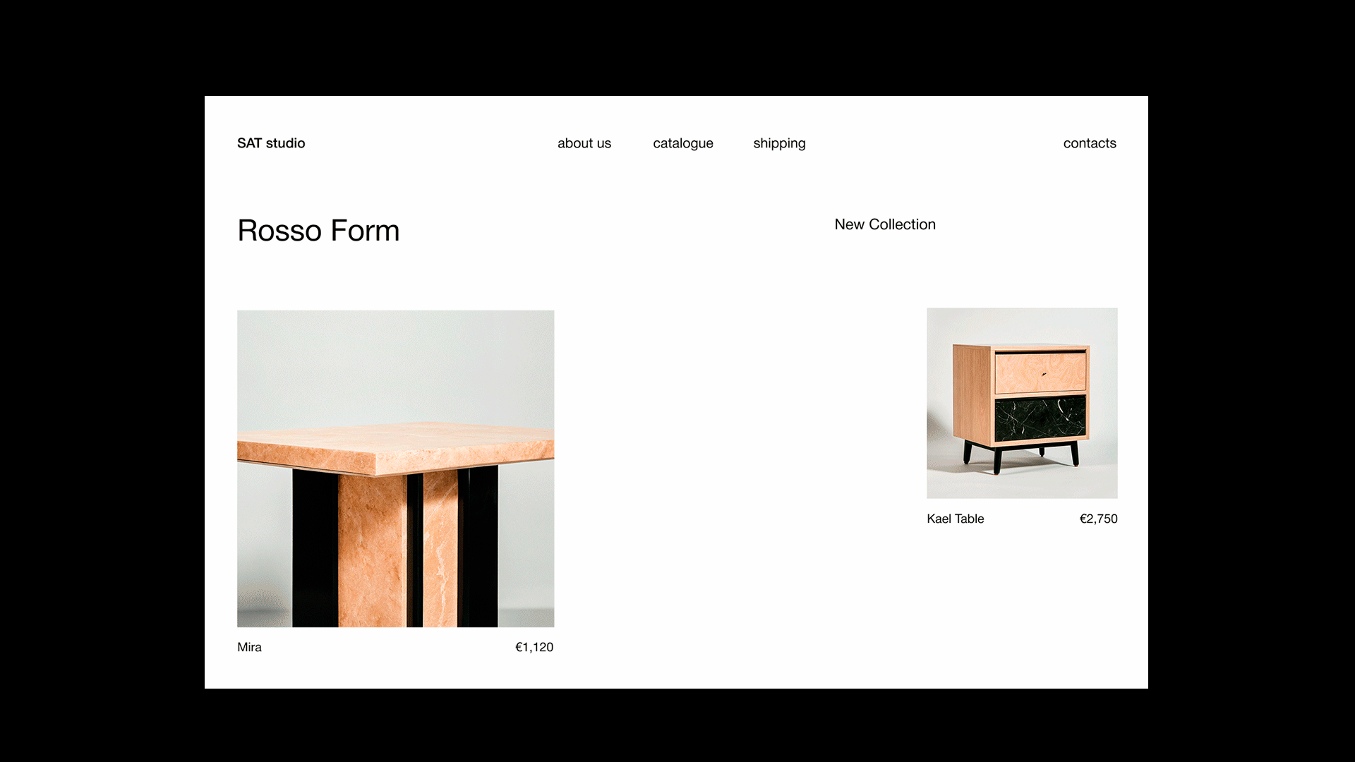SAT studio - Web design - E-commerce — Изображение №3 — Интерфейсы, Брендинг на Dprofile
