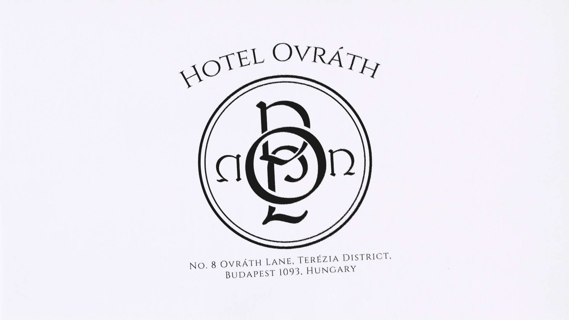 Hotel Ovráth - фирменный стиль для отеля — Изображение №3 — Брендинг, Графика на Dprofile