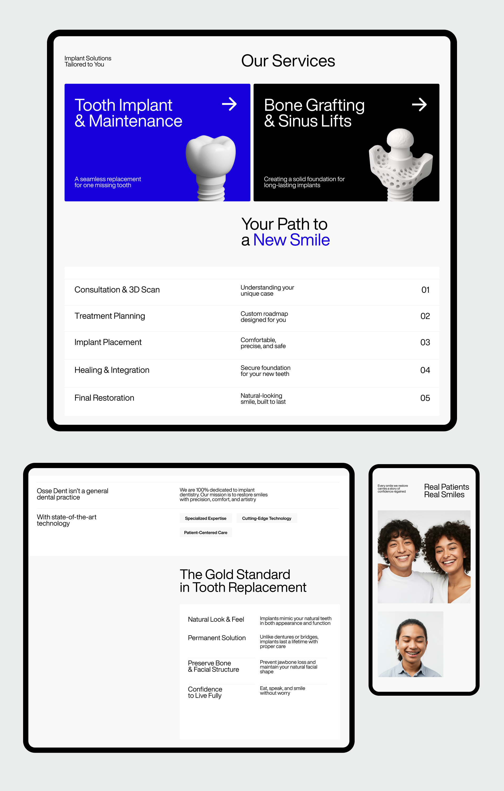 Osse Dent - Identity and Web-Design — Изображение №10 — Интерфейсы, Брендинг на Dprofile