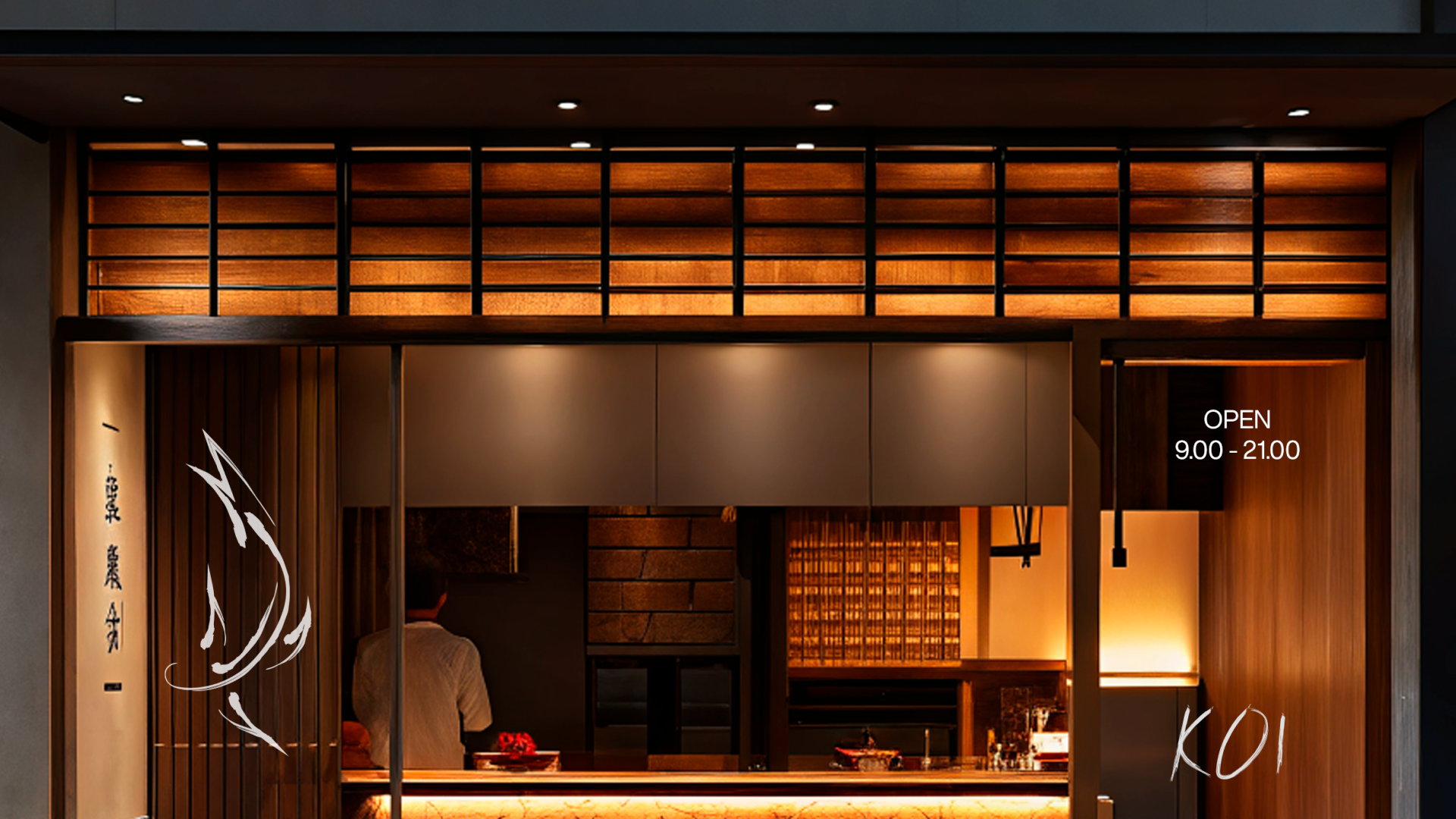 KOI - Ресторан японской кухни - Фирменный стиль — Изображение №8 — Брендинг, Графика на Dprofile