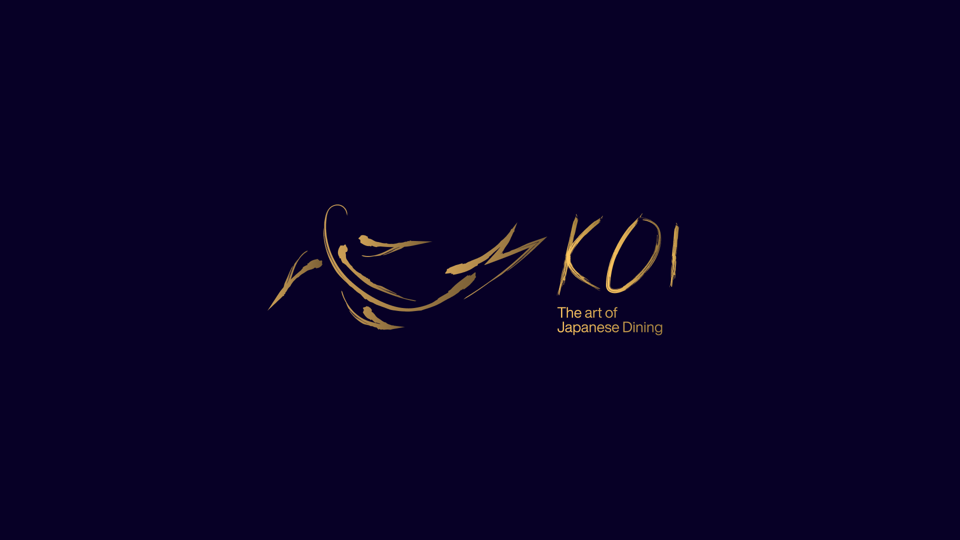 KOI - Ресторан японской кухни - Фирменный стиль — Изображение №1 — Брендинг, Графика на Dprofile