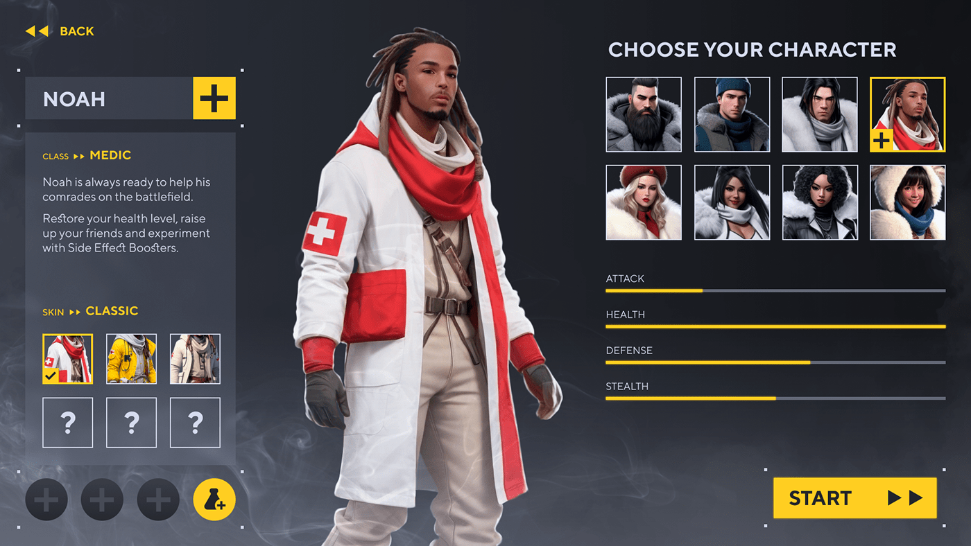 UI дизайн игры — Изображение №8 — Интерфейсы на Dprofile