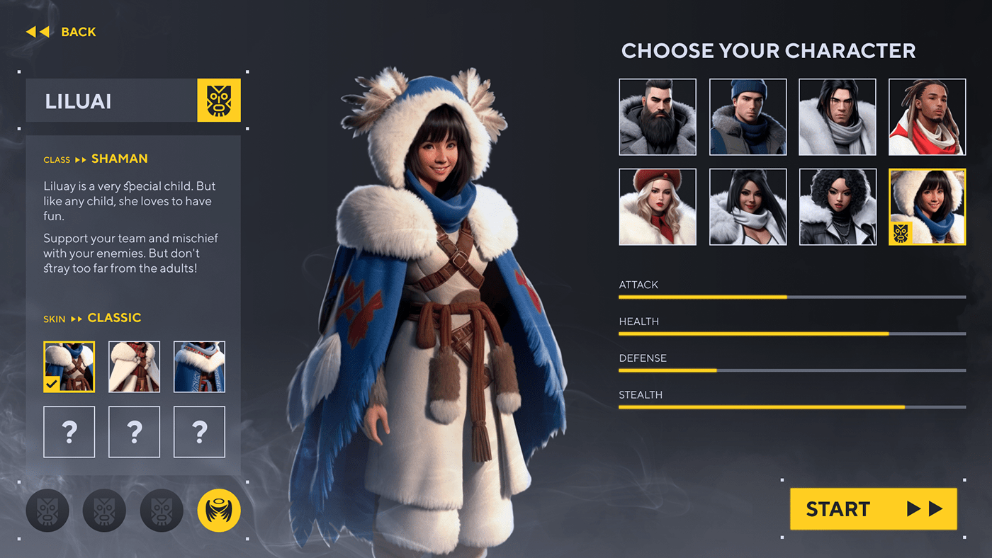 UI дизайн игры — Изображение №9 — Интерфейсы на Dprofile