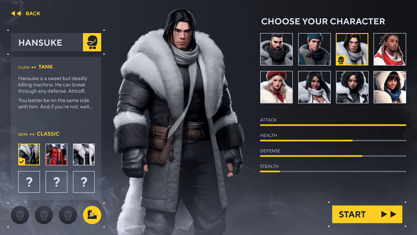 UI дизайн игры — Изображение №6 — Интерфейсы на Dprofile