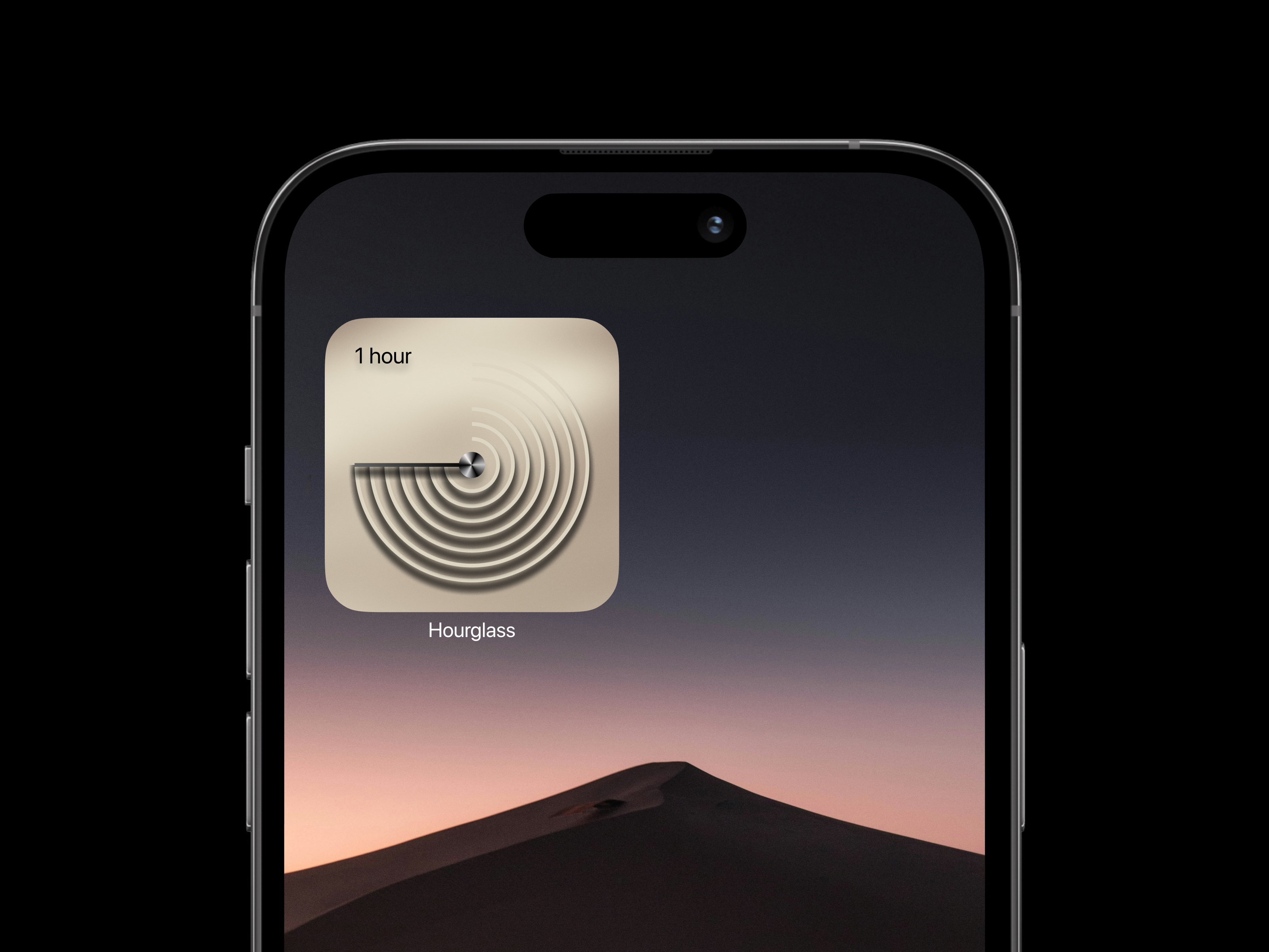 iOS widget hourglass ⏳ — Изображение №1 — Интерфейсы на Dprofile