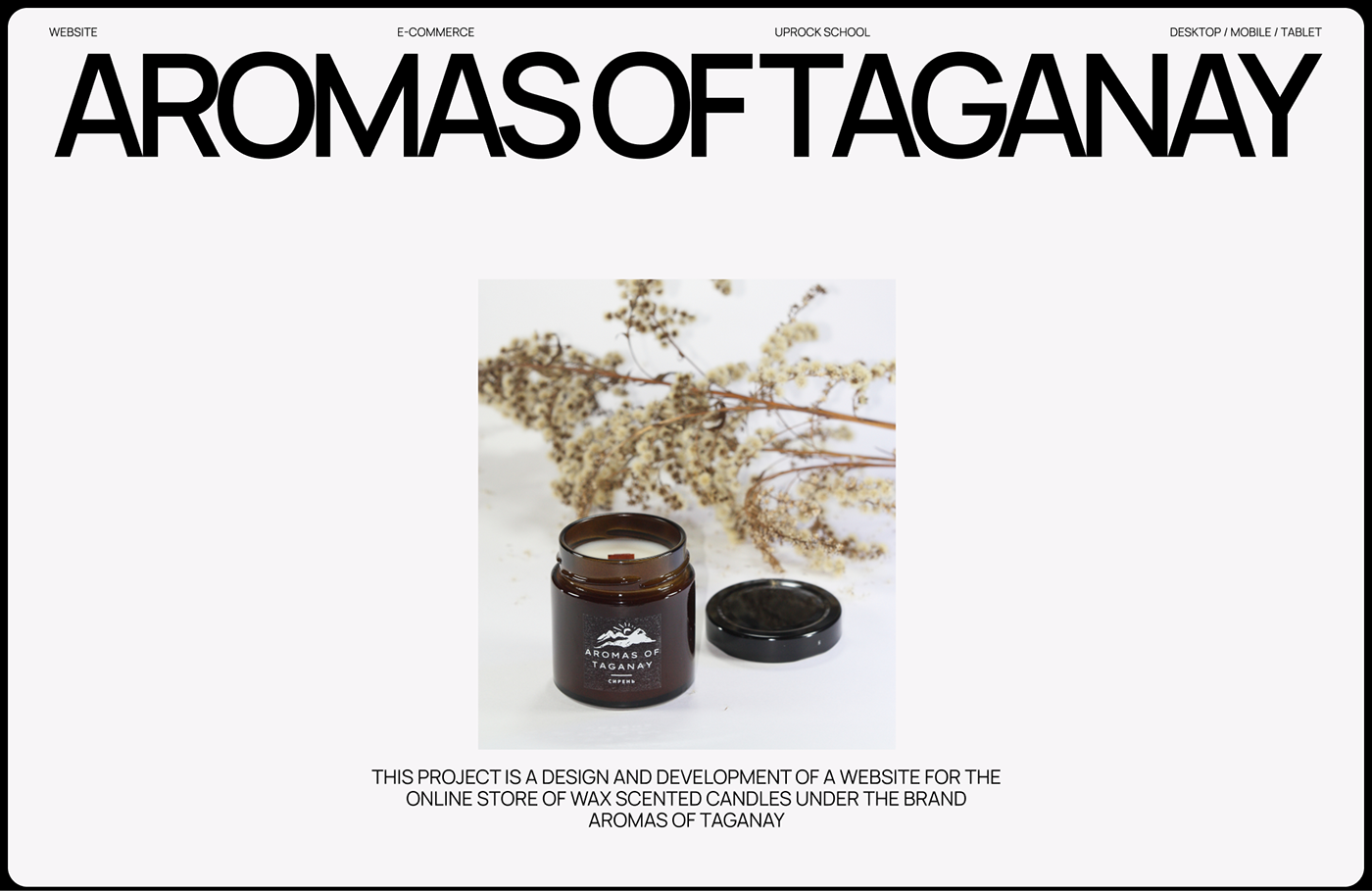 AROMAS OF TAGANAY — Изображение №1 — Интерфейсы на Dprofile