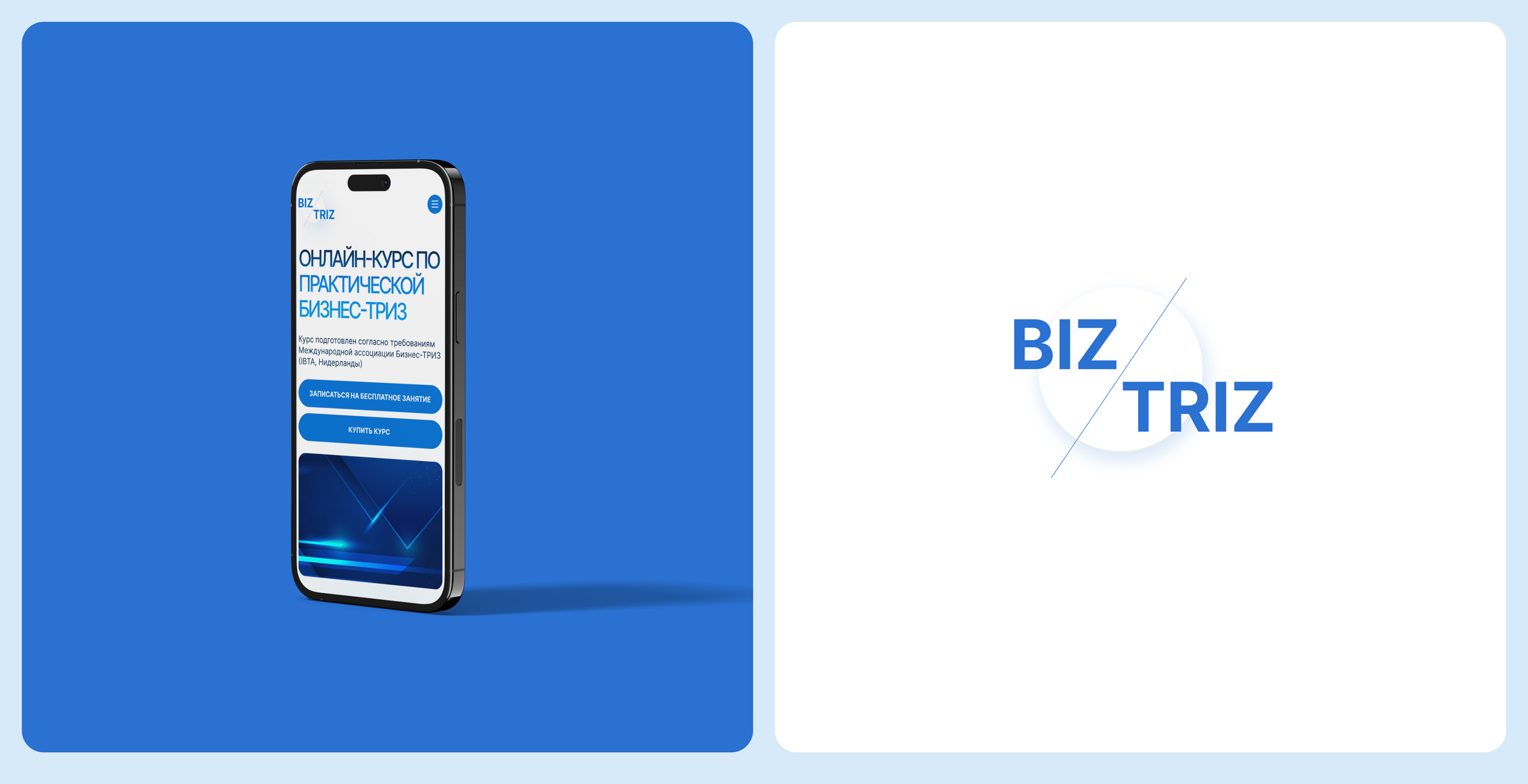 Business TRIZ. Landing page. — Изображение №3 — Интерфейсы, Брендинг на Dprofile