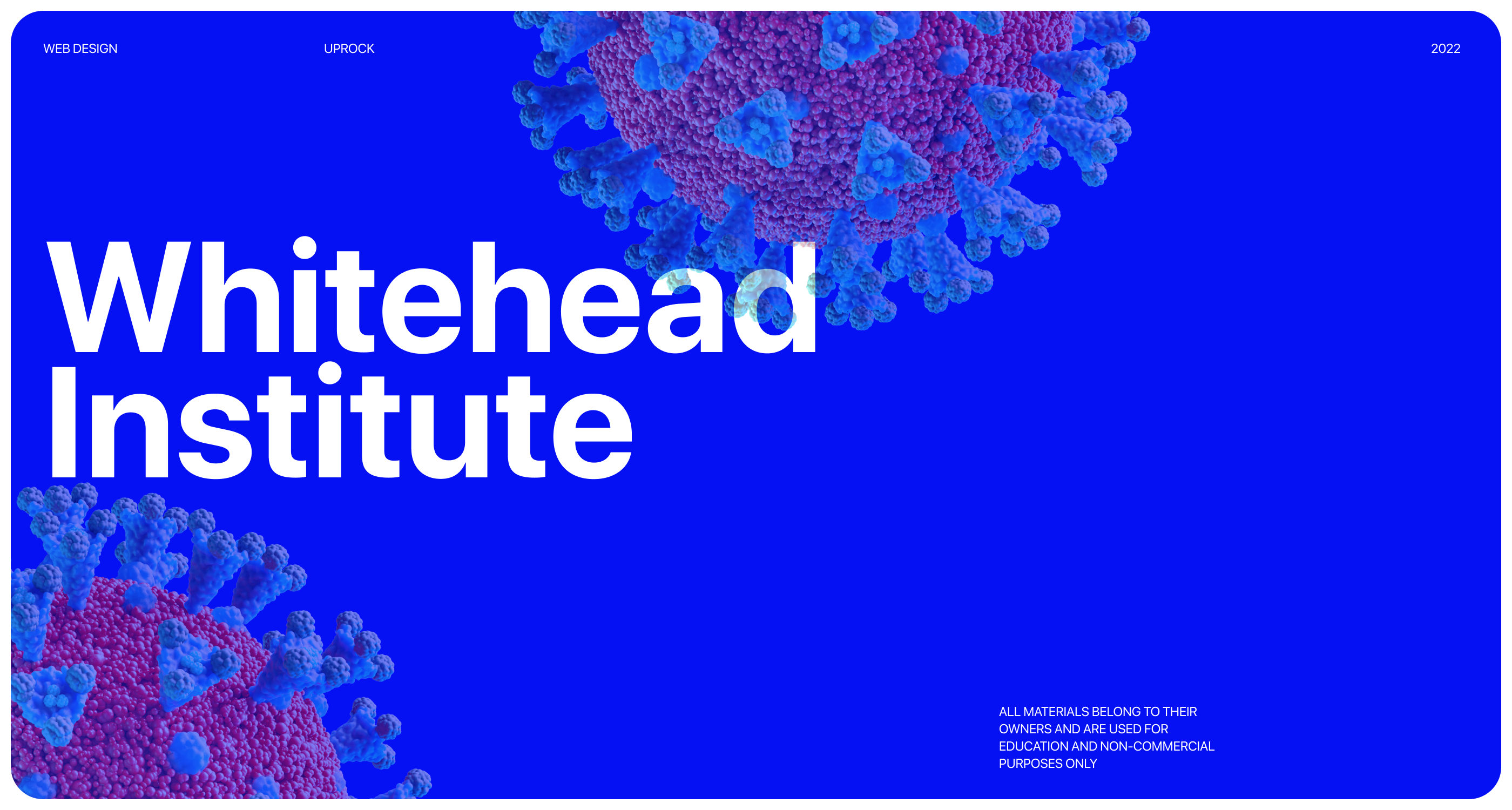 Whitehead Institute— redesign corporate site on Behance — Изображение №1 — Интерфейсы, Брендинг на Dprofile