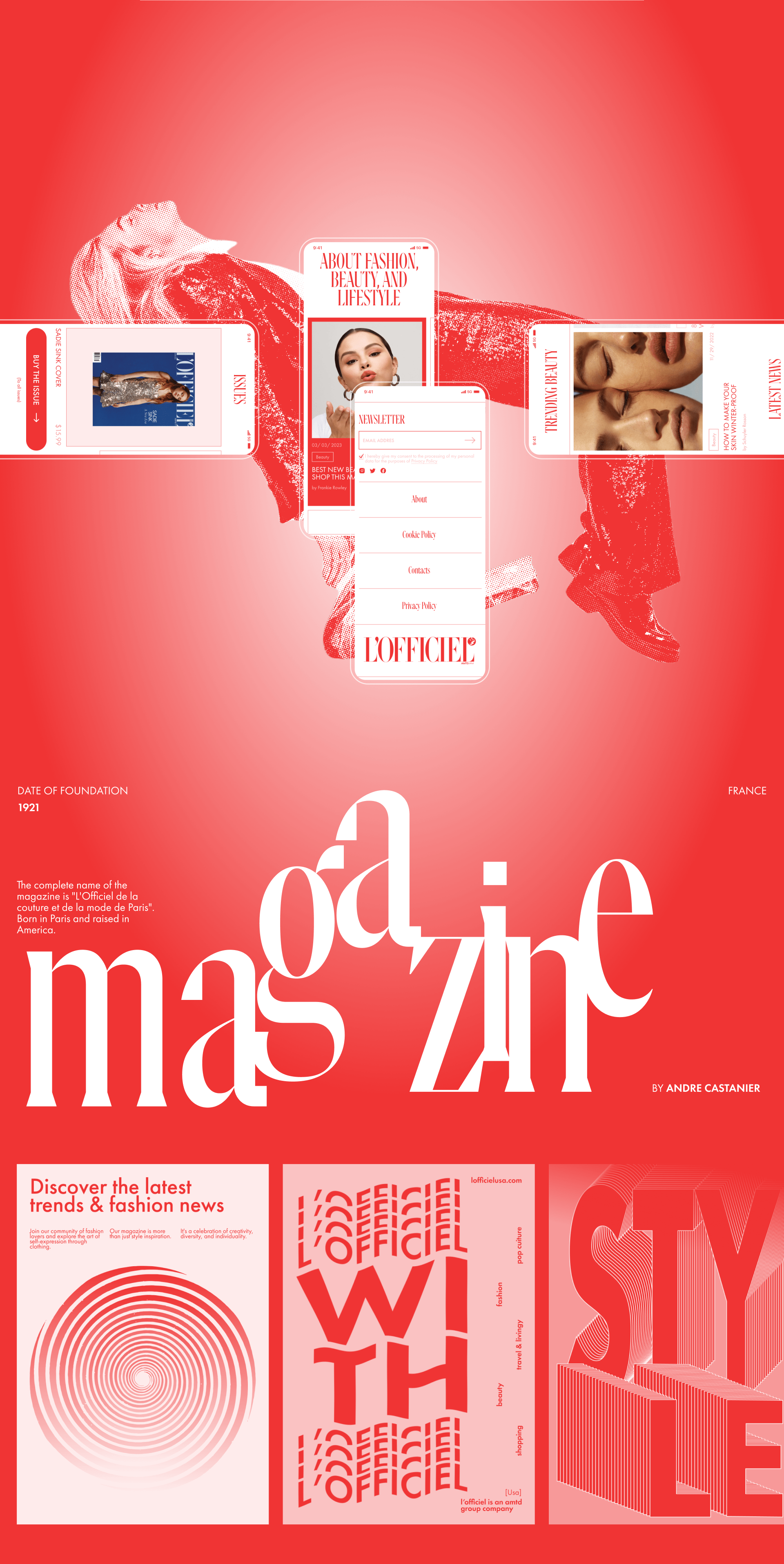 L’ officiel Usa — News Website Redesign — Изображение №6 — Интерфейсы, Брендинг на Dprofile