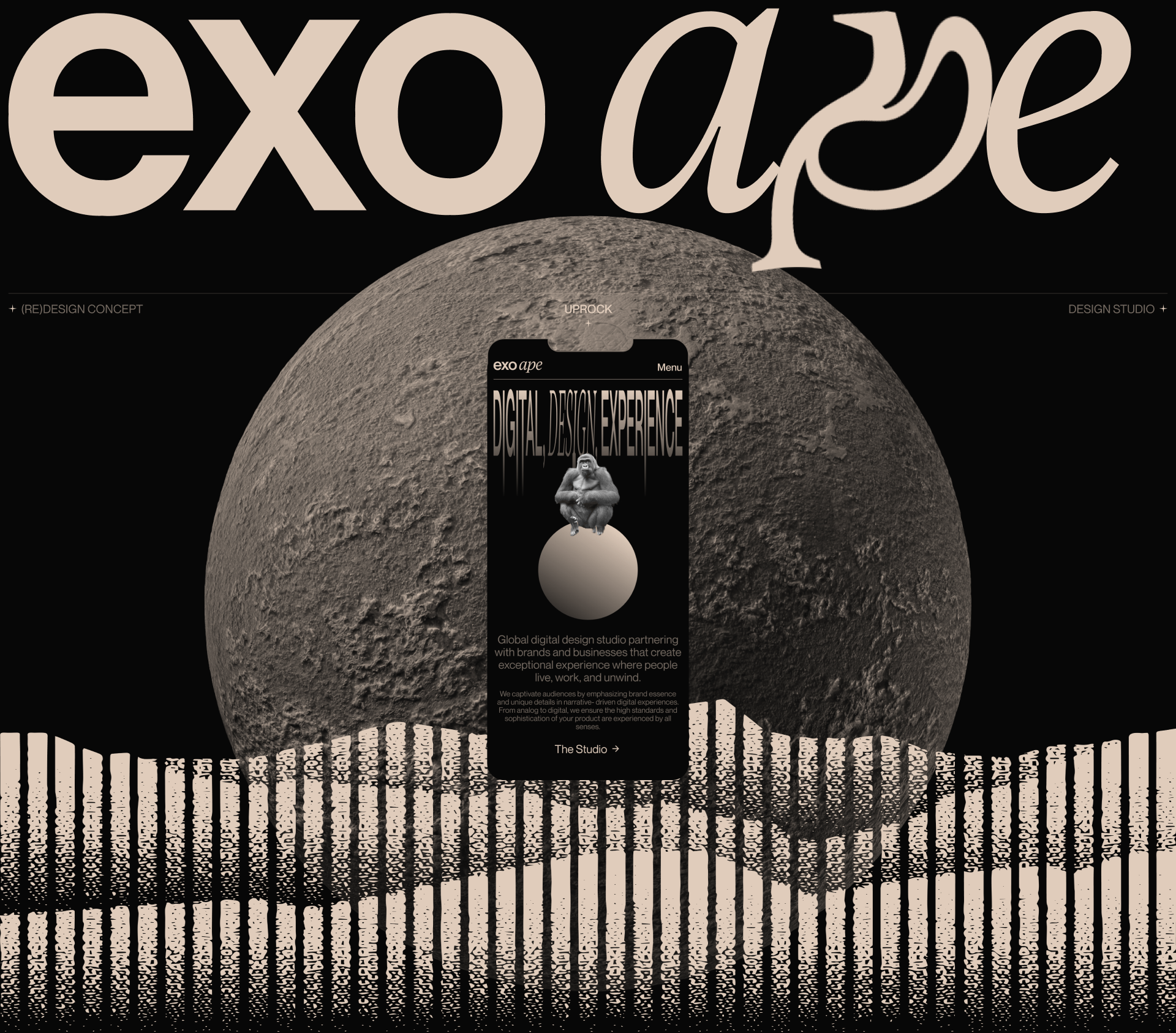 Exo Ape– Digital Design Studio — Изображение №1 — Интерфейсы, Брендинг на Dprofile