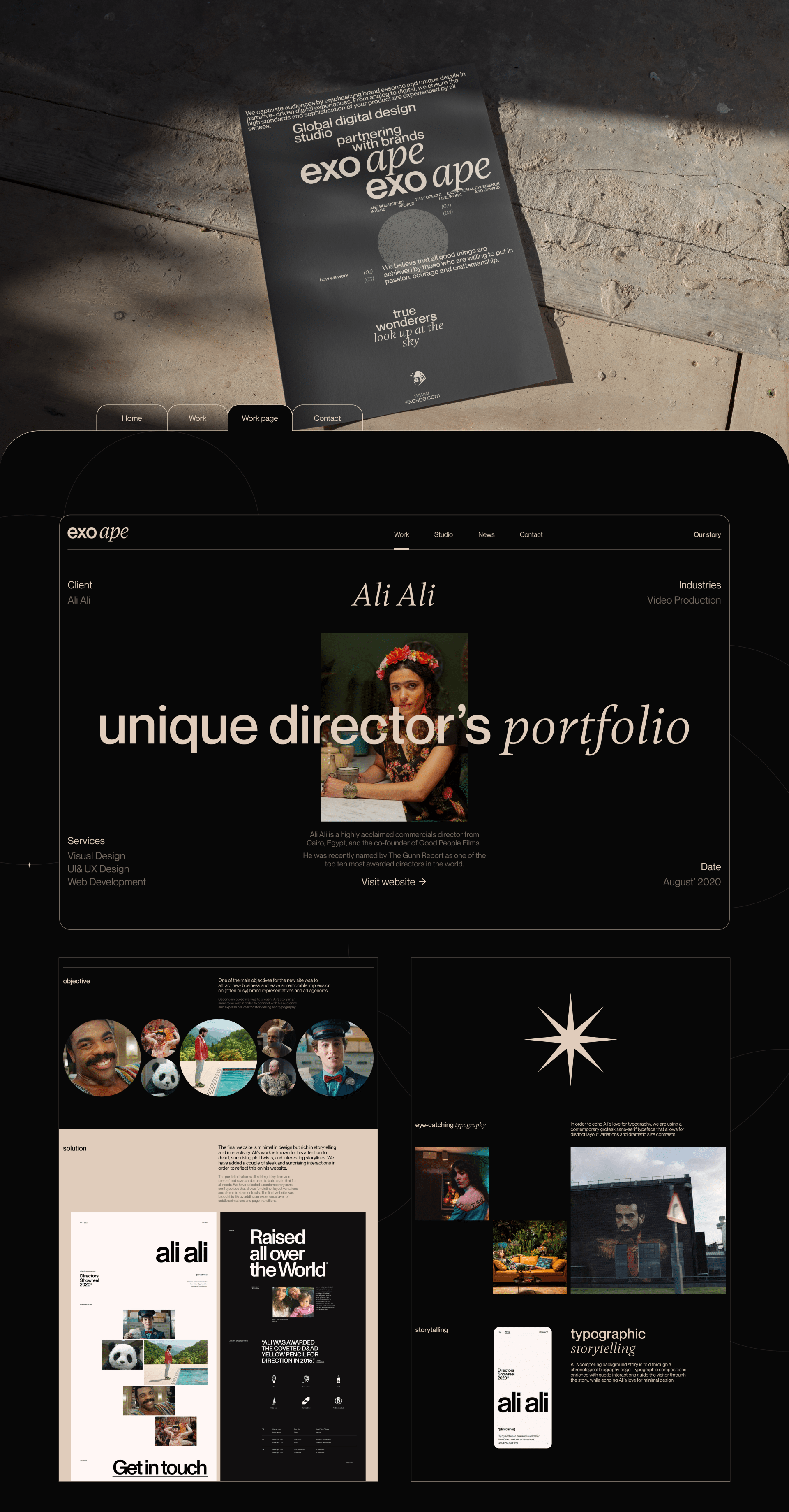 Exo Ape– Digital Design Studio — Изображение №5 — Интерфейсы, Брендинг на Dprofile