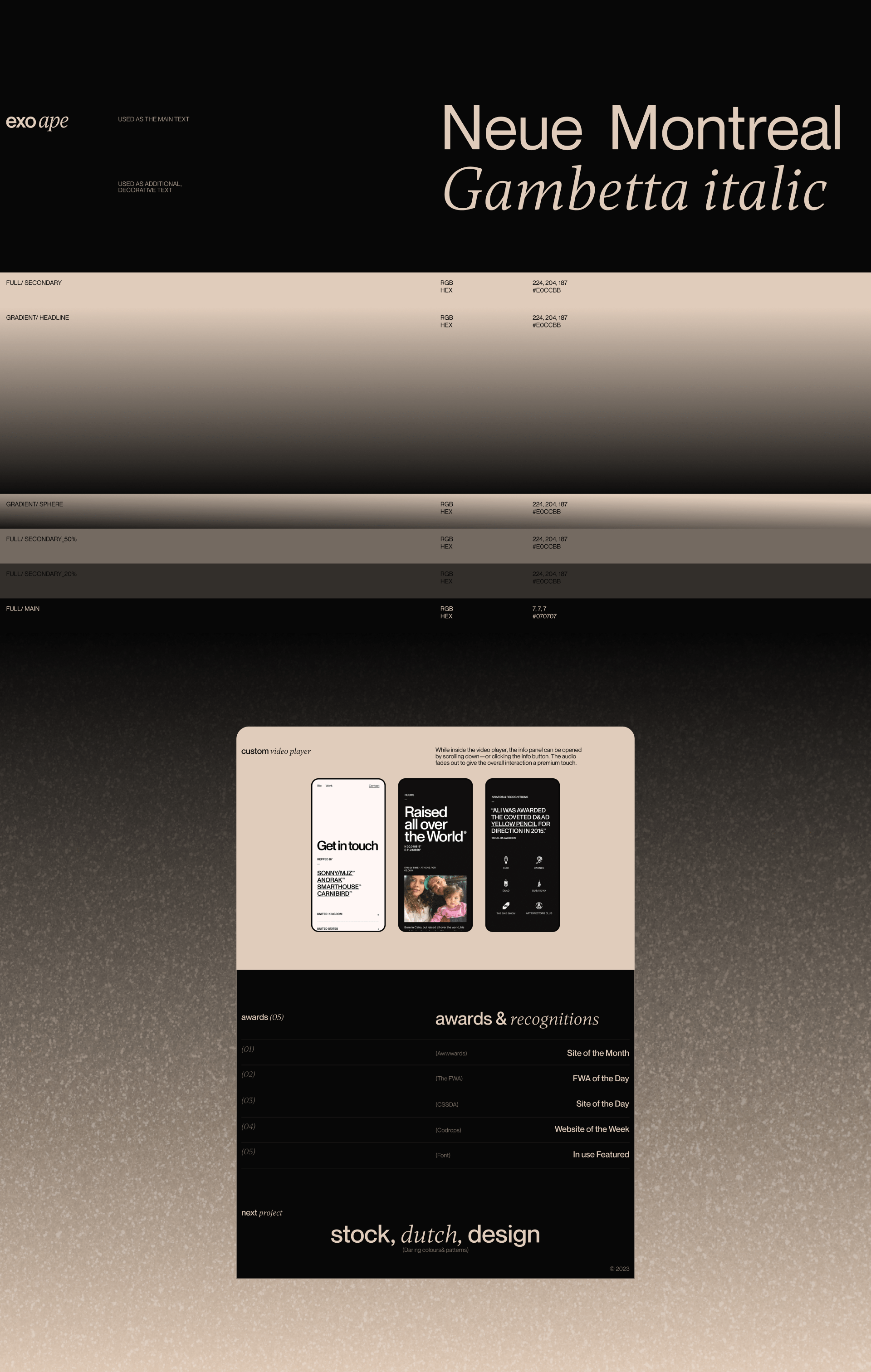 Exo Ape– Digital Design Studio — Изображение №6 — Интерфейсы, Брендинг на Dprofile