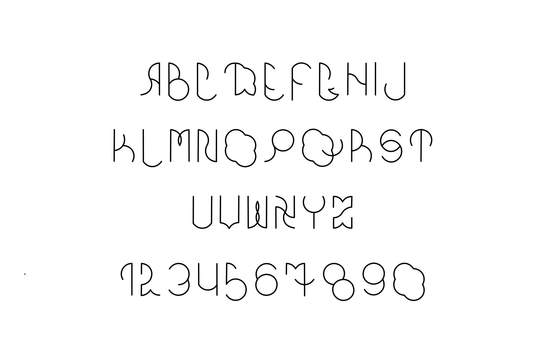 GOTHIC ROSE font — Изображение №5 — Графика на Dprofile