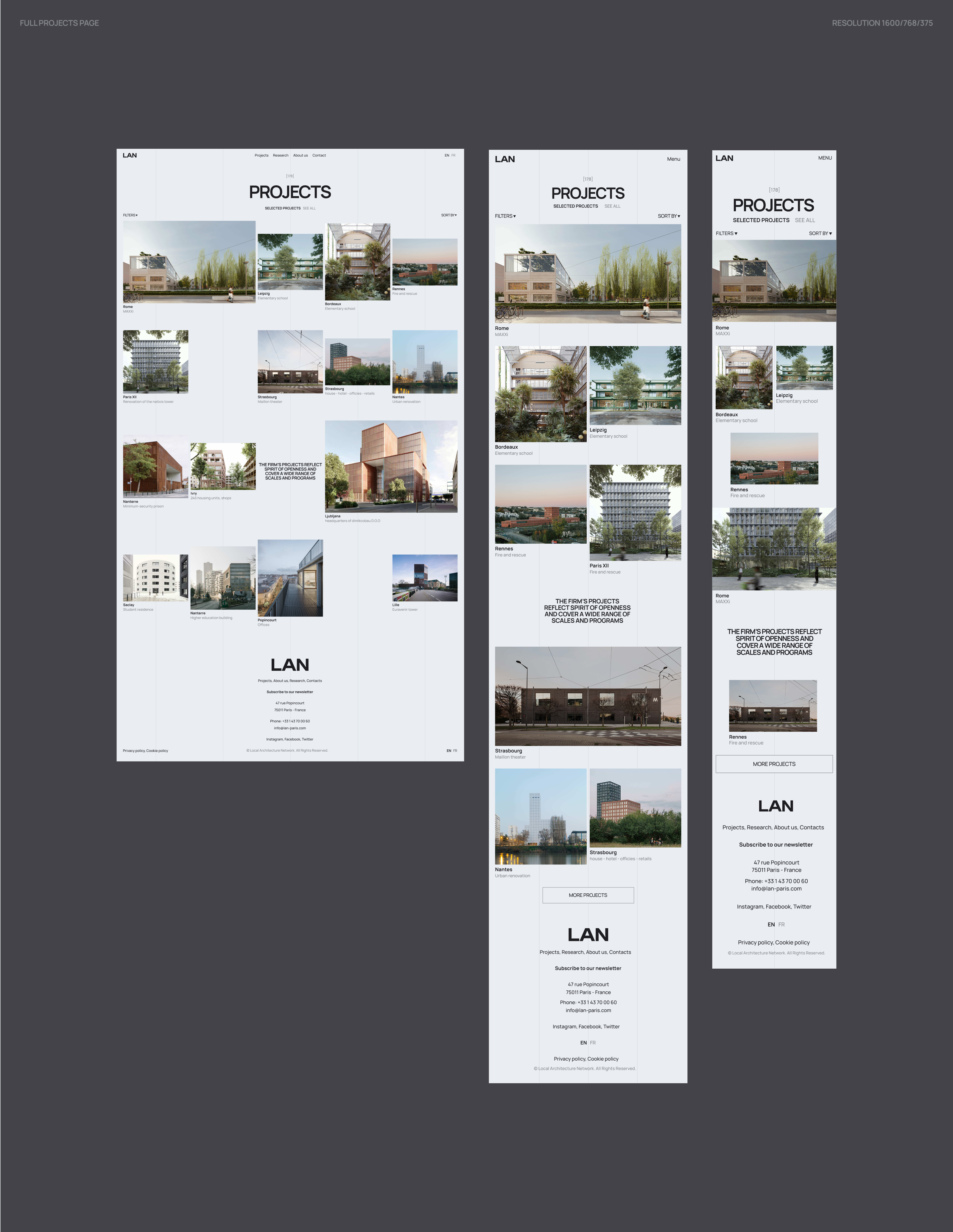 LAN — website redesign — Изображение №4 — Интерфейсы, Анимация на Dprofile
