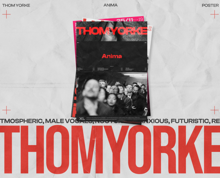 Poster: Thom Yorke — Anima на Dprofile