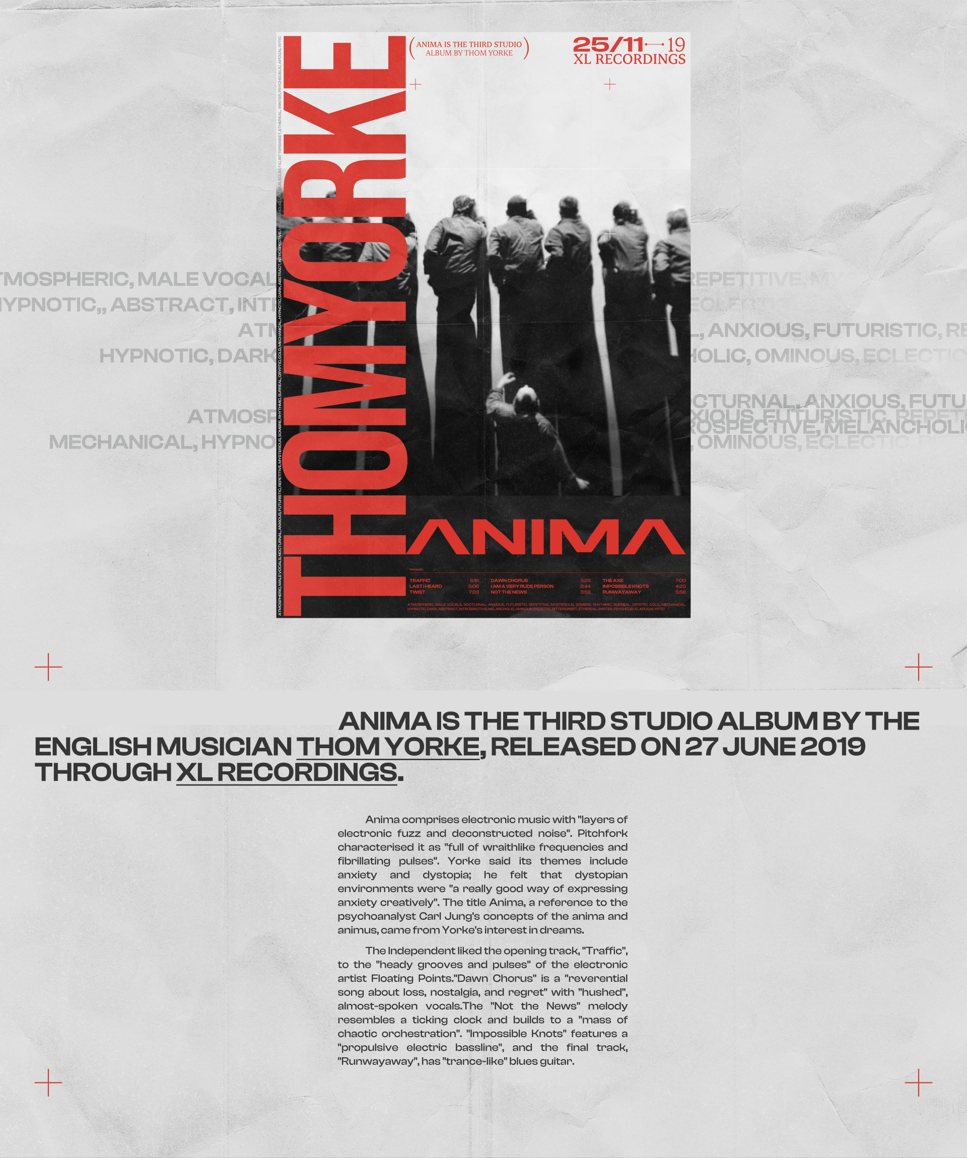 Poster: Thom Yorke — Anima — Изображение №3 — Брендинг, Графика на Dprofile