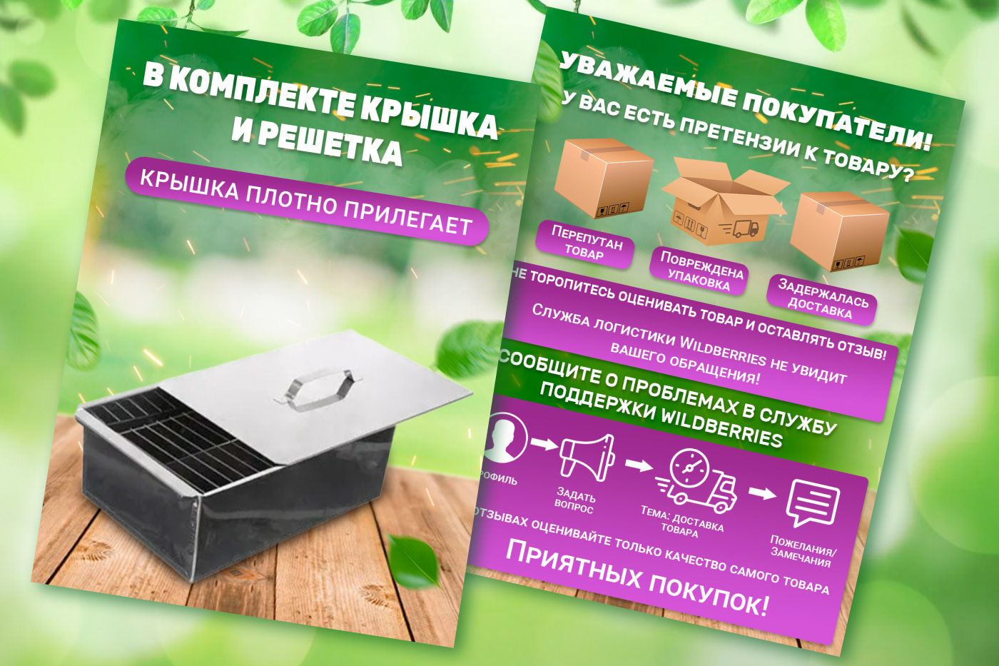 Дизайн карточки товара для Wildberries — Изображение №4 — Графика, Маркетинг на Dprofile