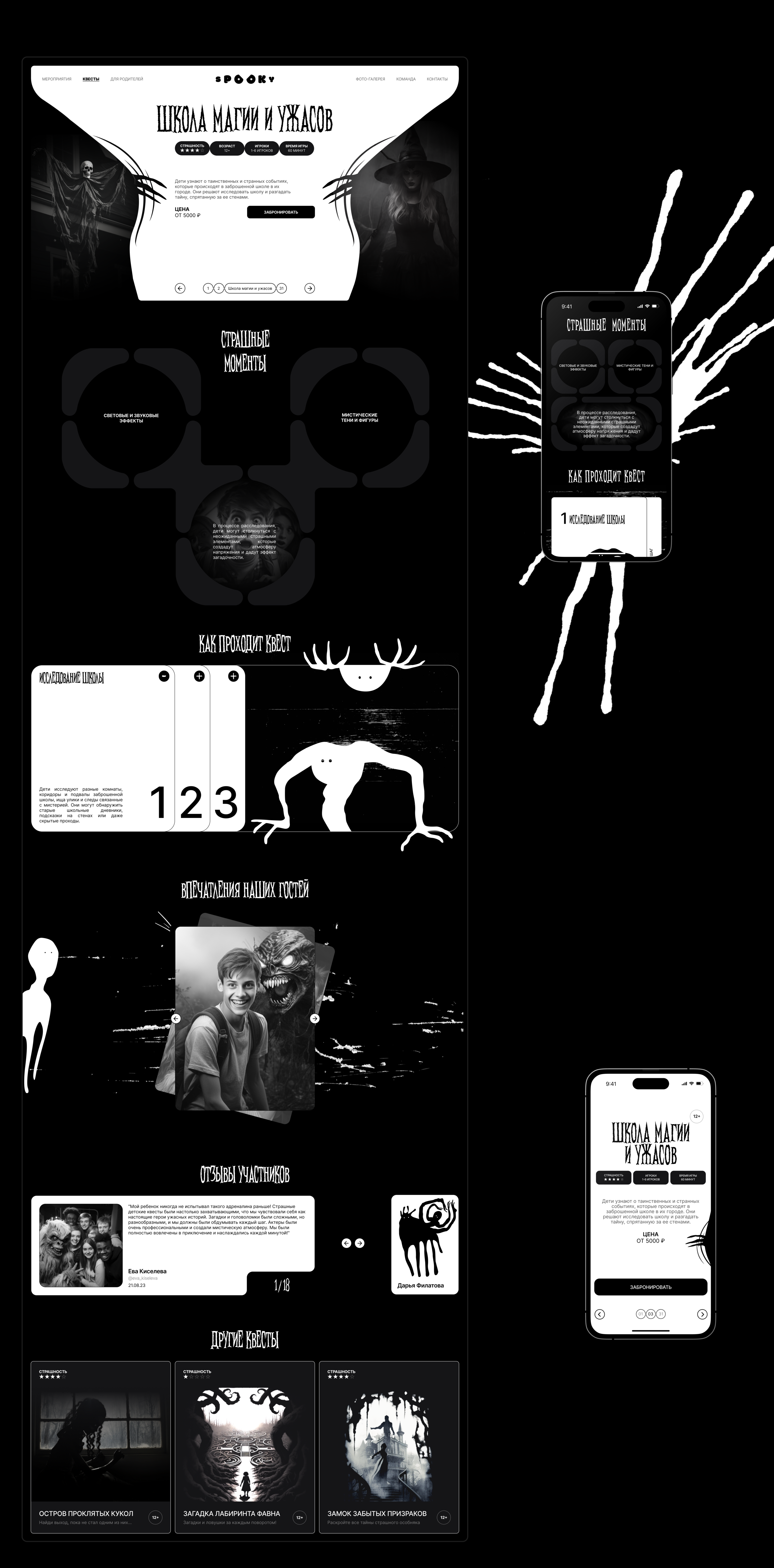 Spooky — Изображение №10 — Интерфейсы, Брендинг на Dprofile
