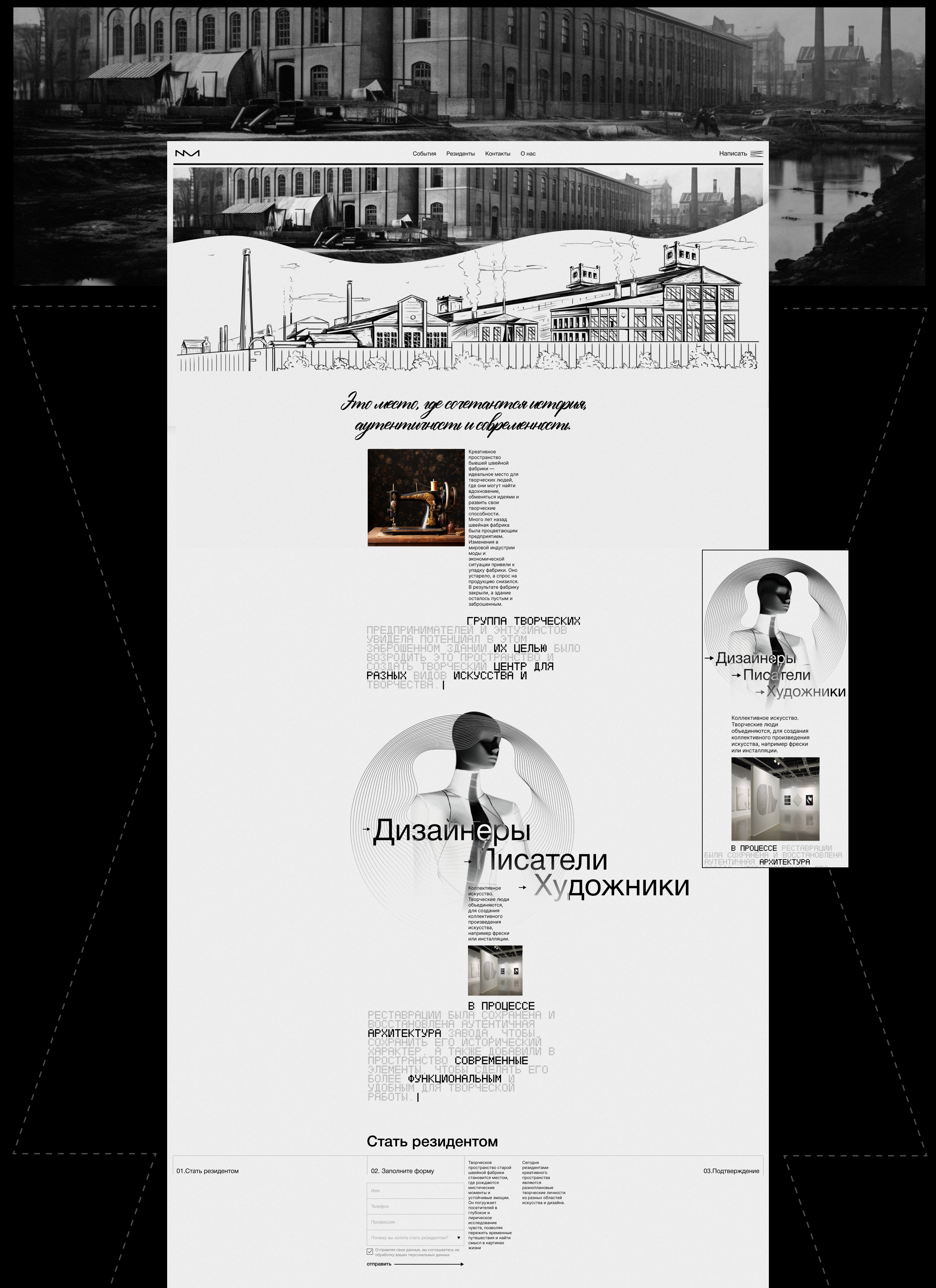 New Manufactory — Изображение №10 — Интерфейсы, Брендинг на Dprofile