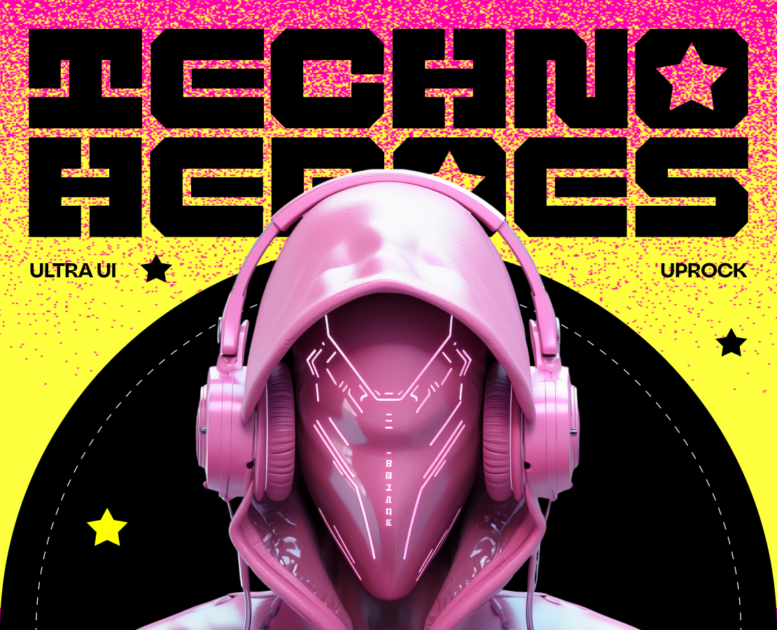 TechnoHeroes — Интерфейсы, Брендинг на Dprofile