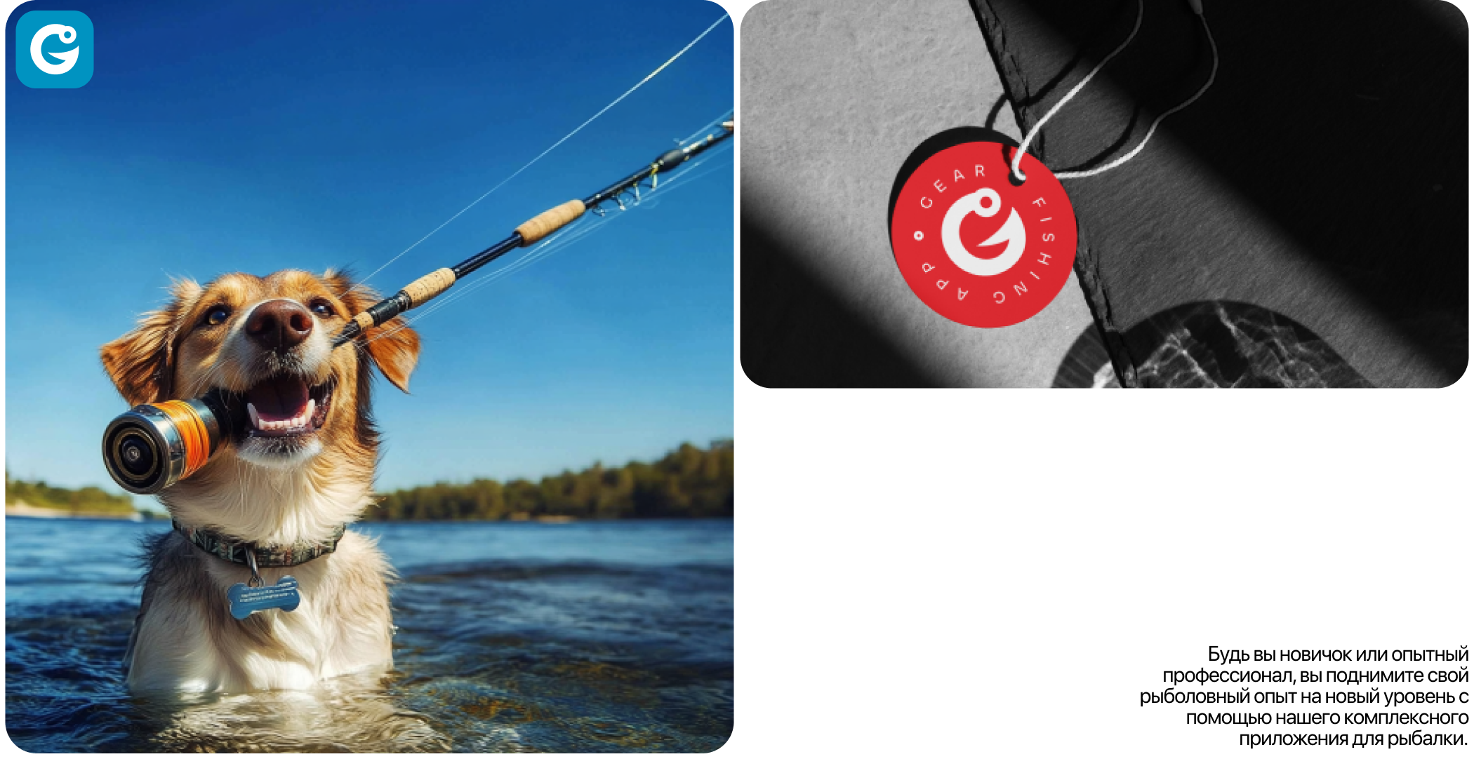 Gear Fishing — Изображение №2 — Интерфейсы, Брендинг на Dprofile