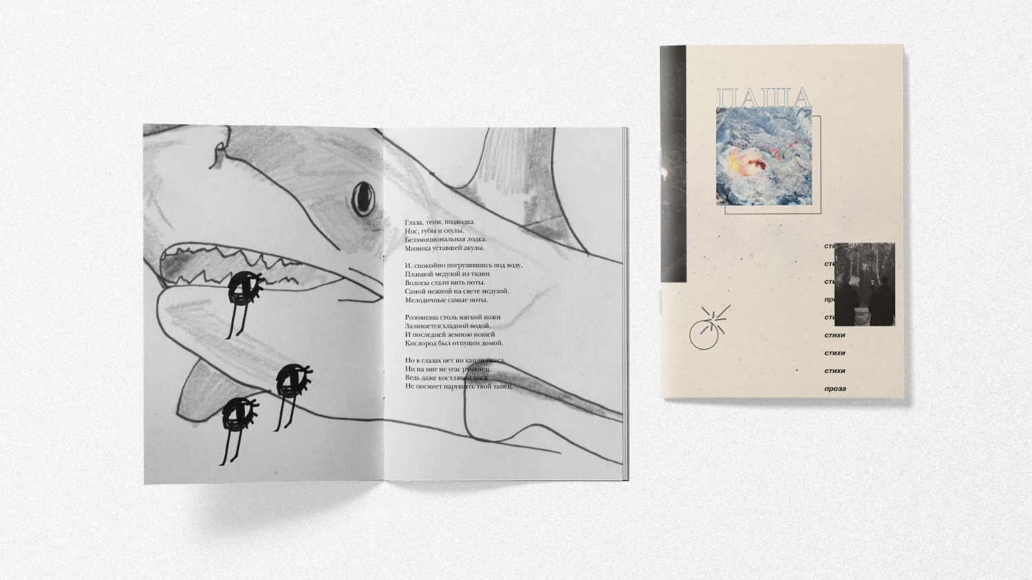 "ПАША" poetry book — Изображение №1 — Иллюстрация, Графика на Dprofile