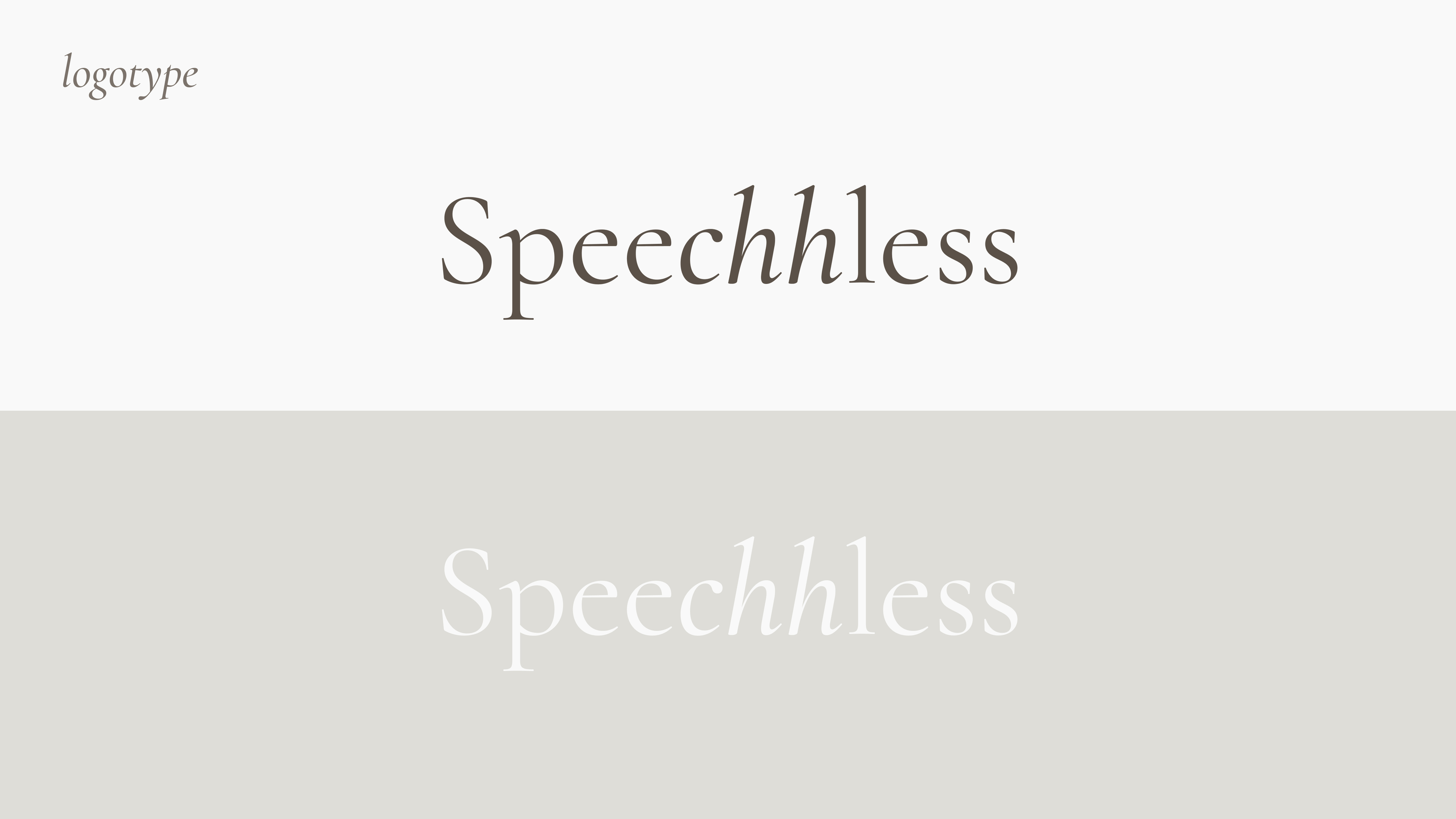 SPEECHLESS | Brand Identity — Изображение №5 — Брендинг на Dprofile
